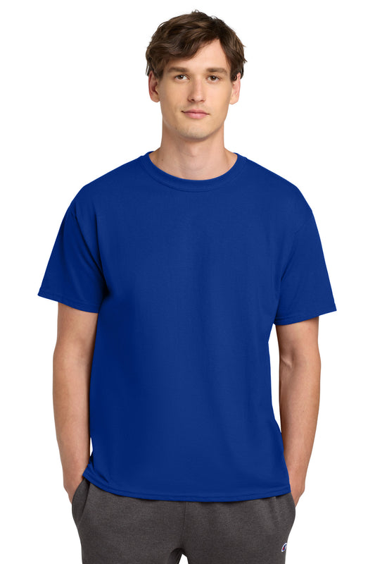 Champion   Heritage 6-Oz. Jersey Tee T425 - EMBROIDERED