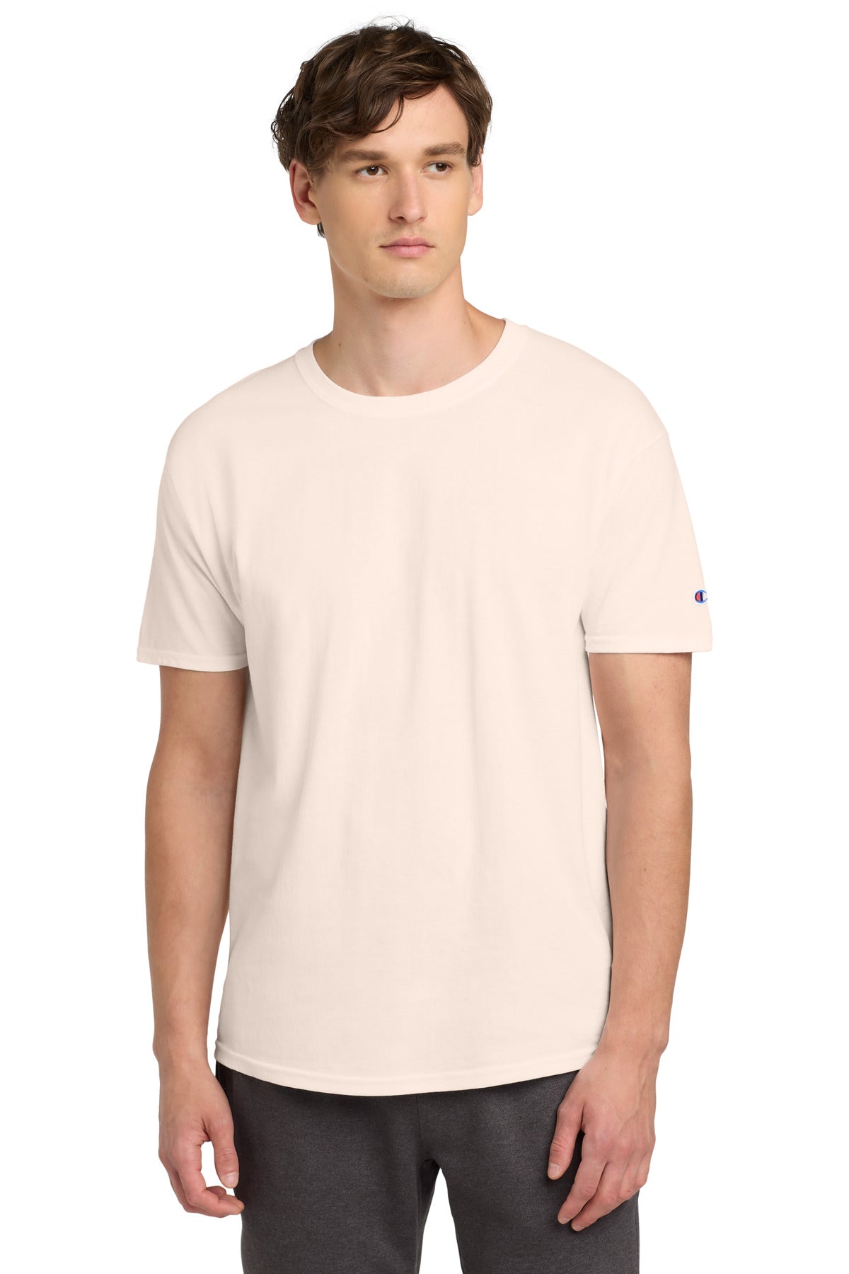 Champion   Heritage 6-Oz. Jersey Tee T425 - EMBROIDERED