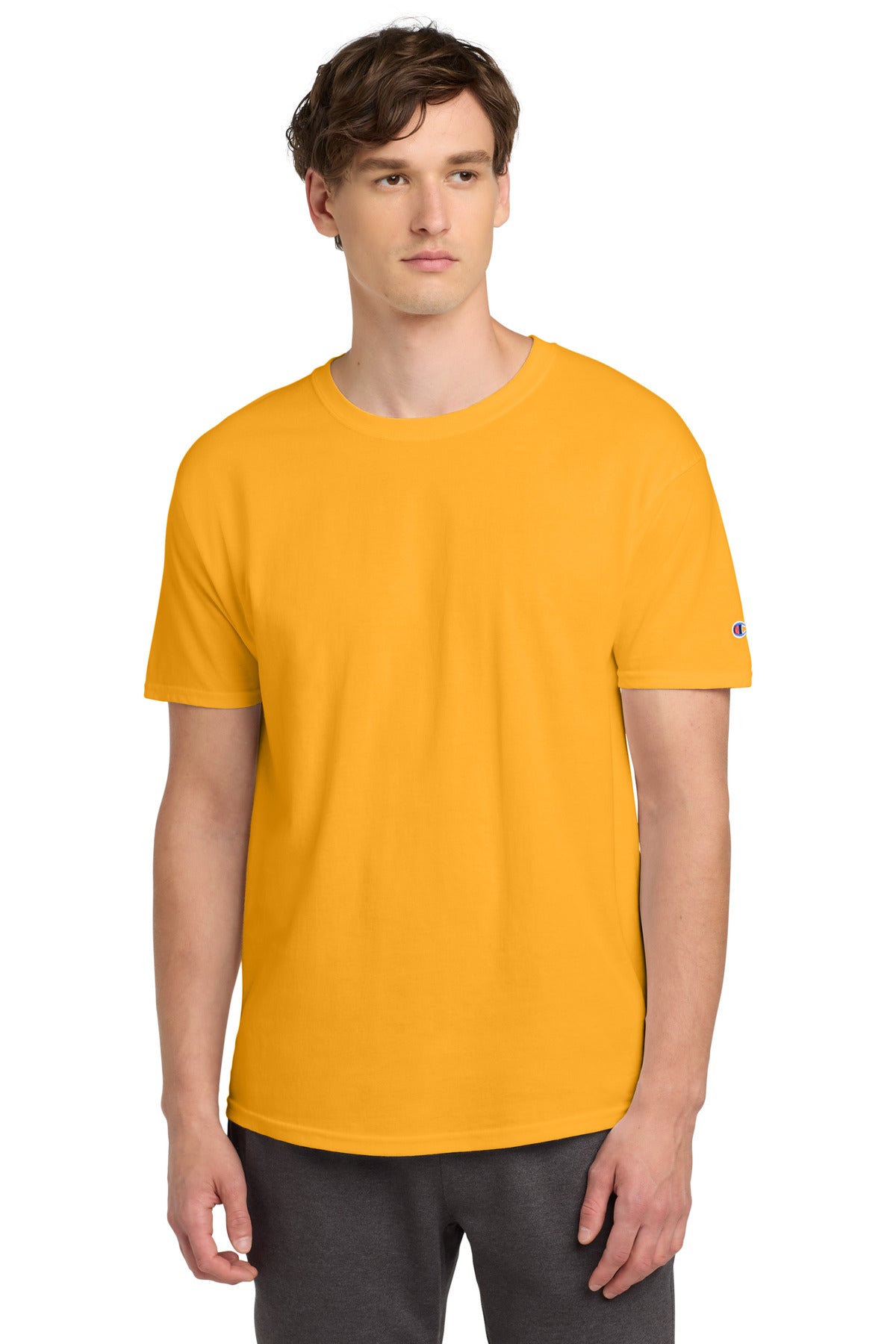 Champion   Heritage 6-Oz. Jersey Tee T425 - EMBROIDERED