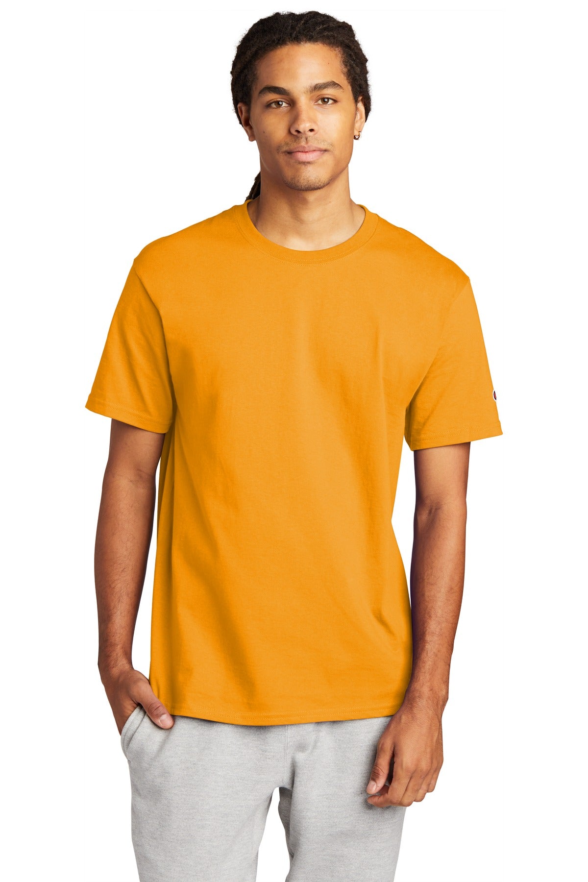 Champion Heritage 6-Oz. Jersey Tee T425 - EMBROIDERED
