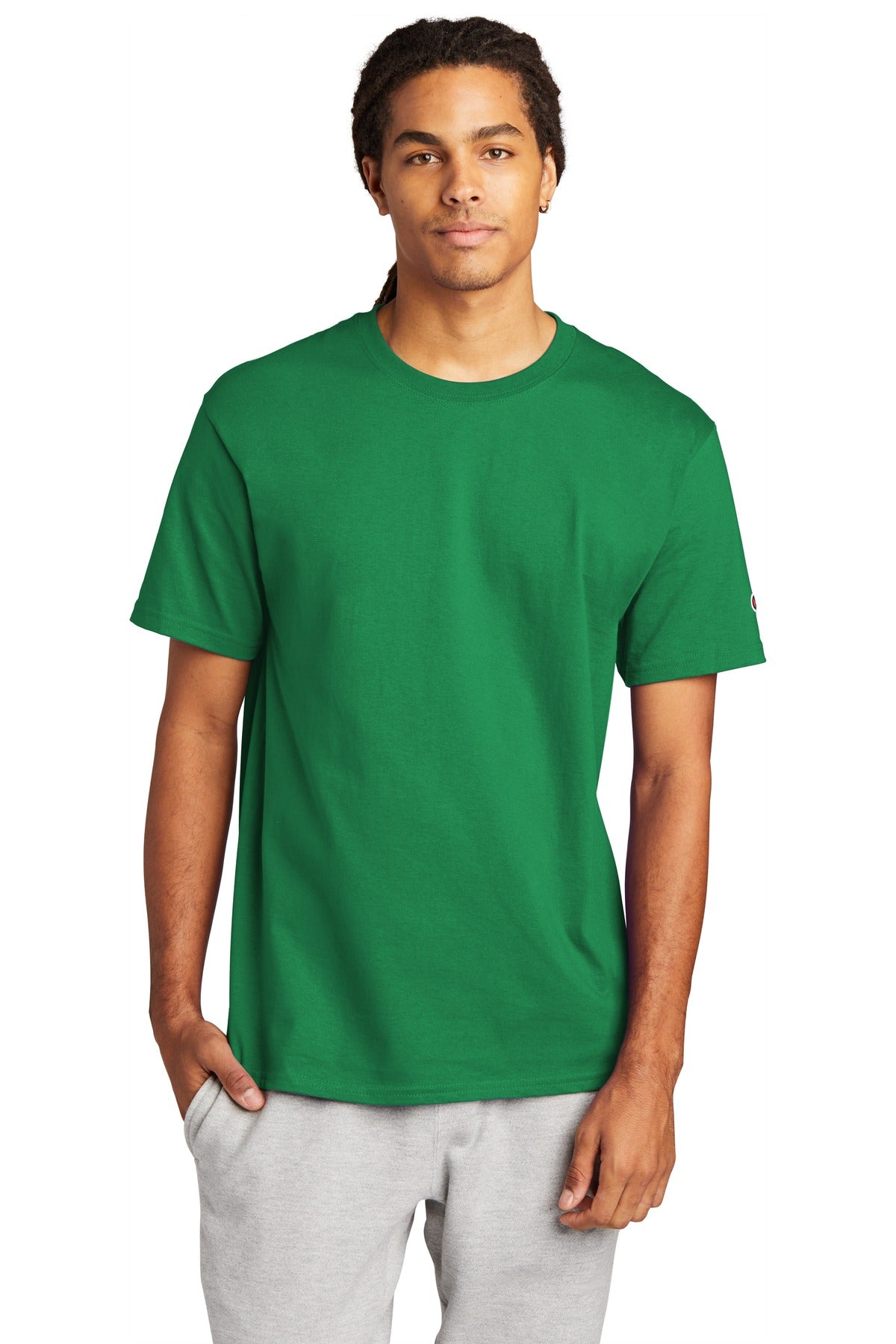 Champion Heritage 6-Oz. Jersey Tee T425 - EMBROIDERED
