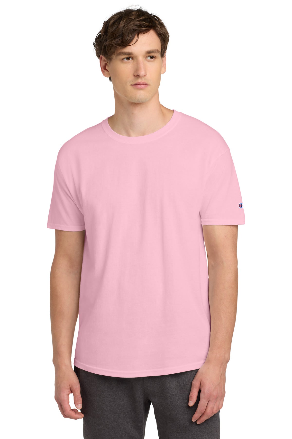 Champion   Heritage 6-Oz. Jersey Tee T425 - EMBROIDERED