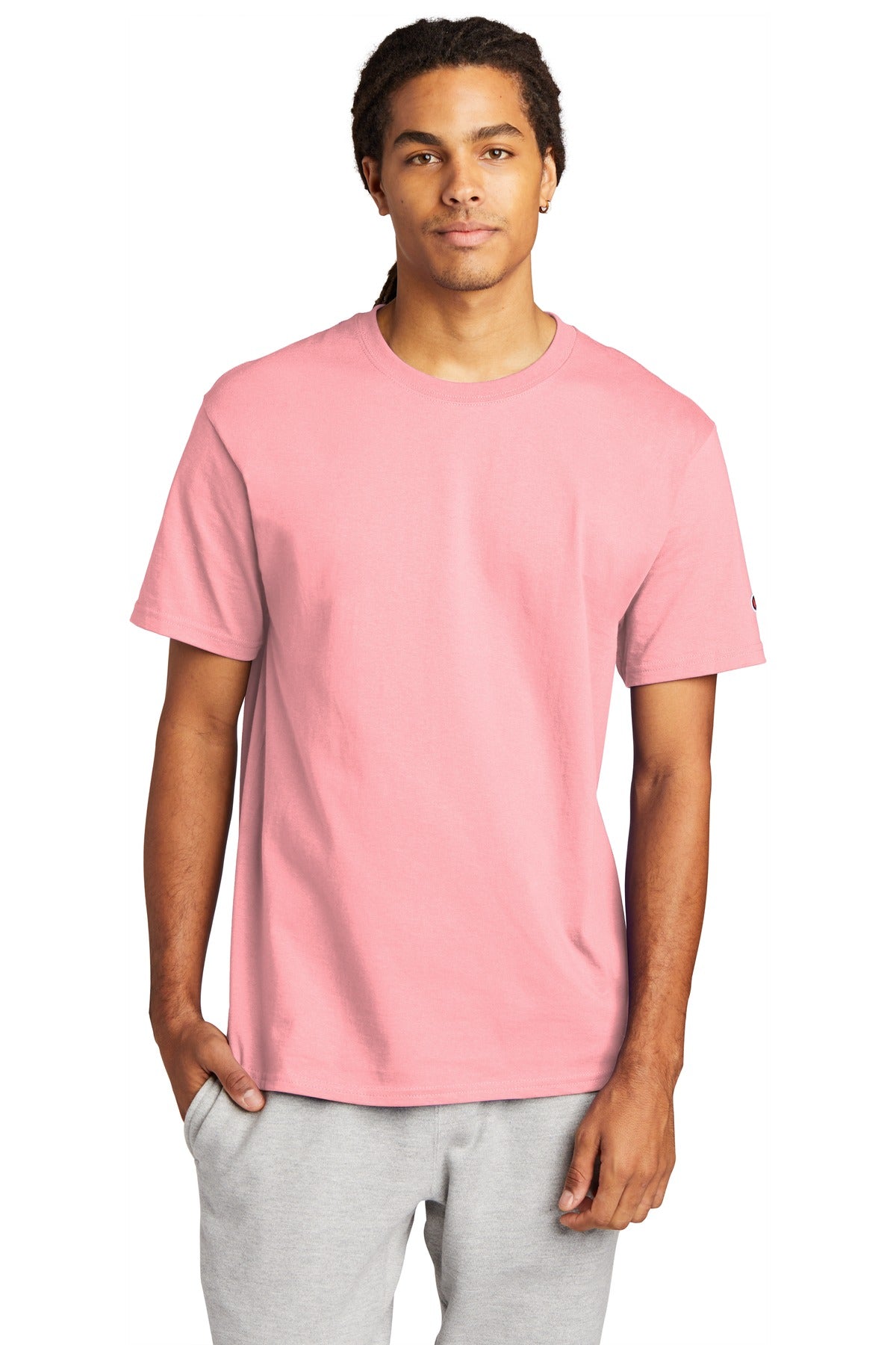 Champion Heritage 6-Oz. Jersey Tee T425 - EMBROIDERED