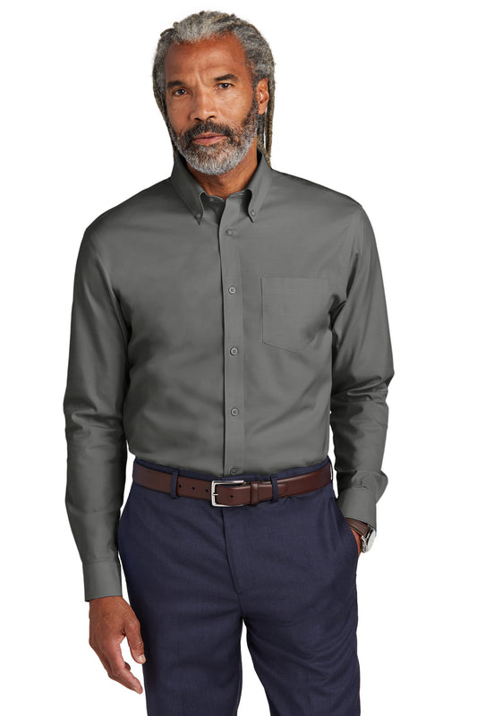 Brooks Brothers Tall Wrinkle-Free Stretch Pinpoint Shirt TBB18000
