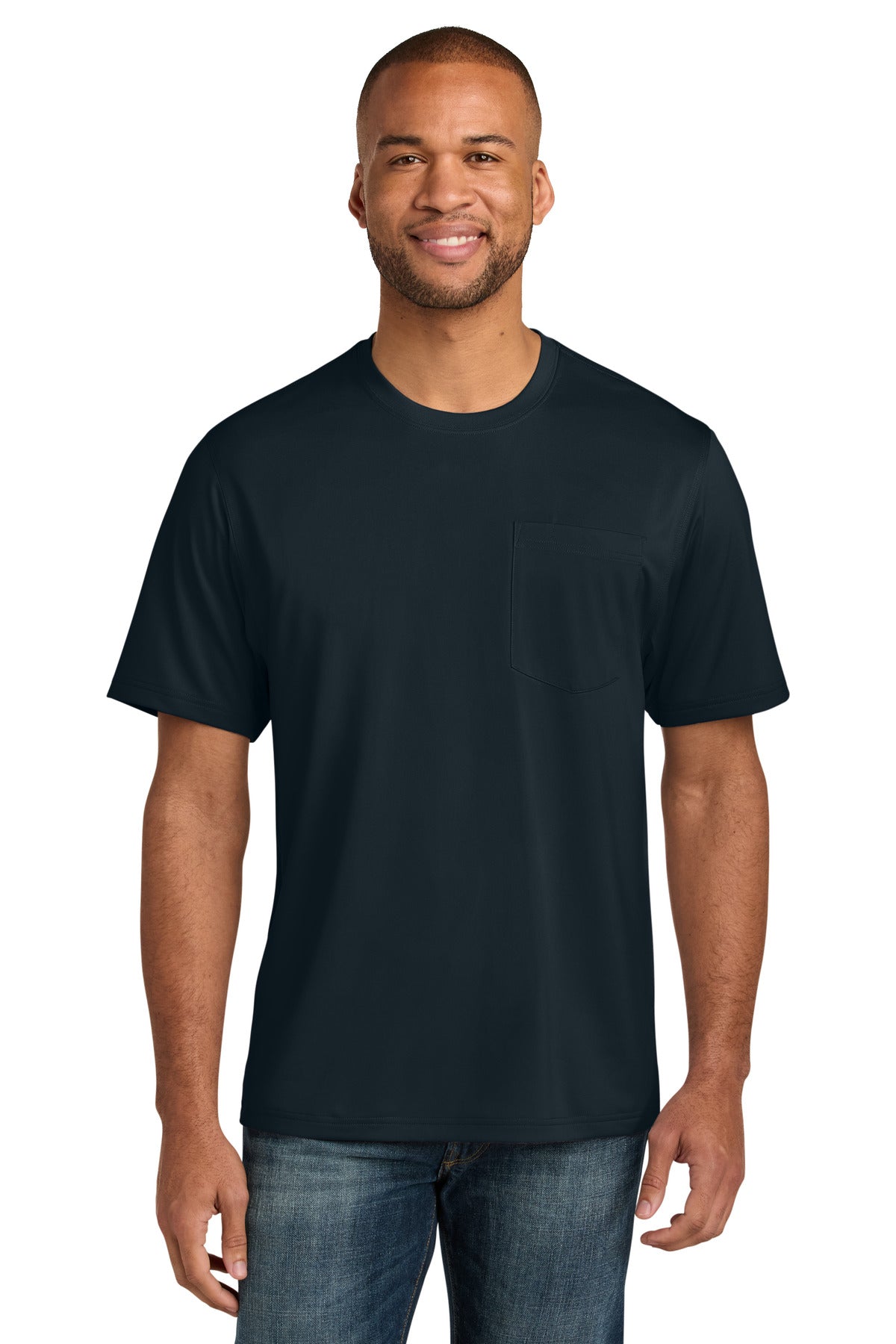 CornerStone Tall Workwear Pro Short Sleeve Pocket Tee TLCS440P - EMBROIDERED