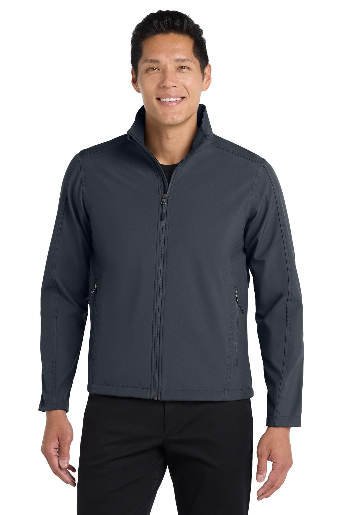 Port Authority Tall Core Soft Shell Jacket. TLJ317 - EMBROIDERED
