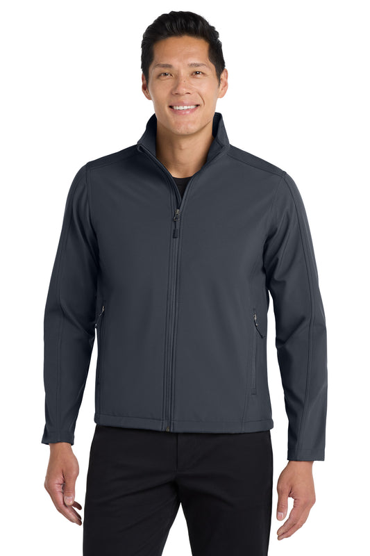 Port Authority Tall Core Soft Shell Jacket. TLJ317 - EMBROIDERED