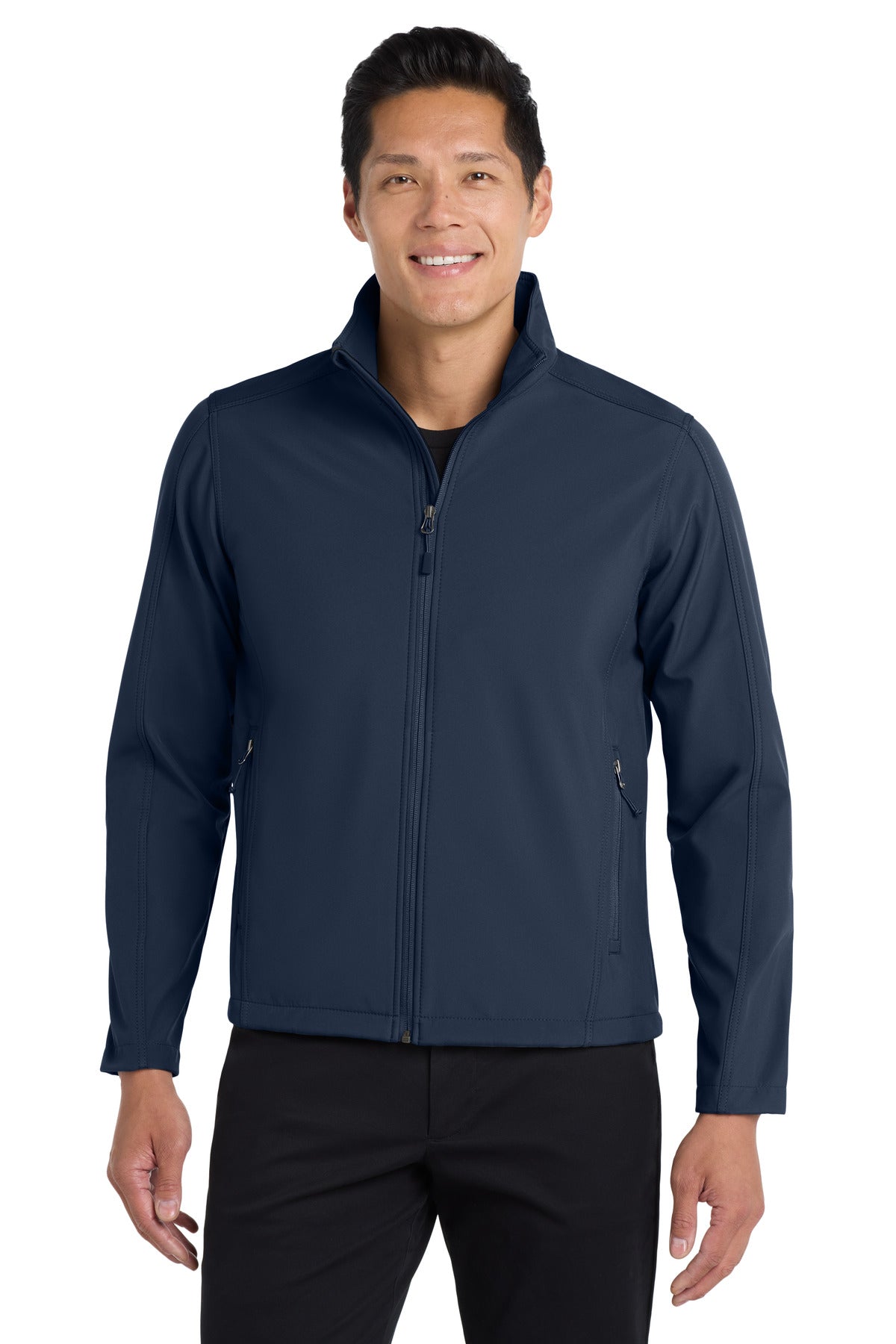Port Authority Tall Core Soft Shell Jacket. TLJ317 - EMBROIDERED