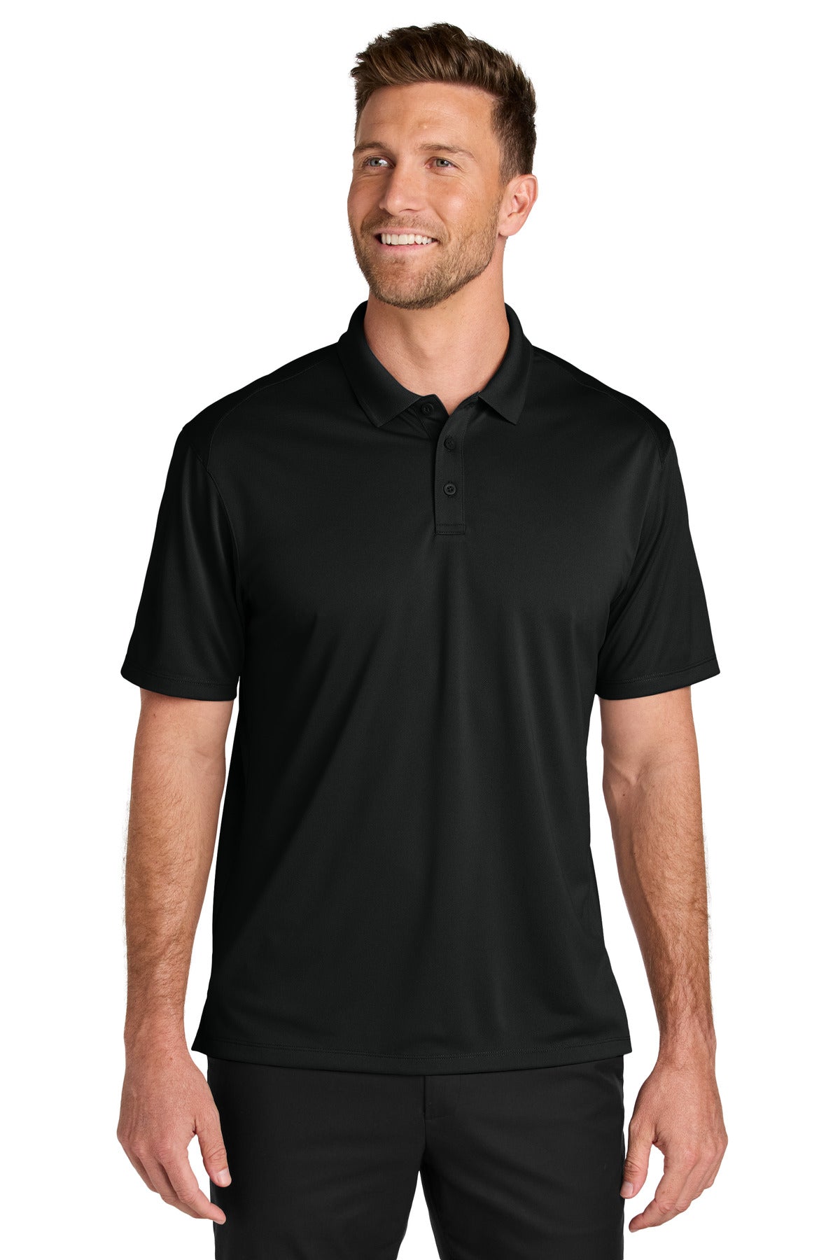 Port Authority Tall Wearever Performance Pique Polo TLK240 - EMBROIDERED