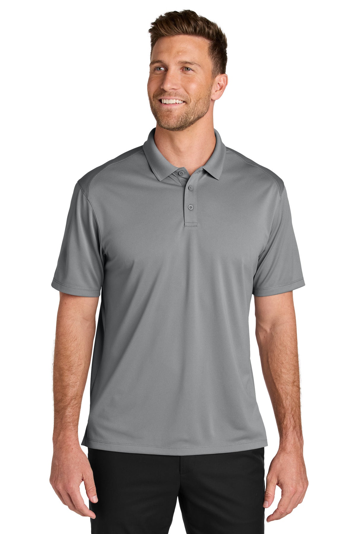 Port Authority Tall Wearever Performance Pique Polo TLK240 - EMBROIDERED