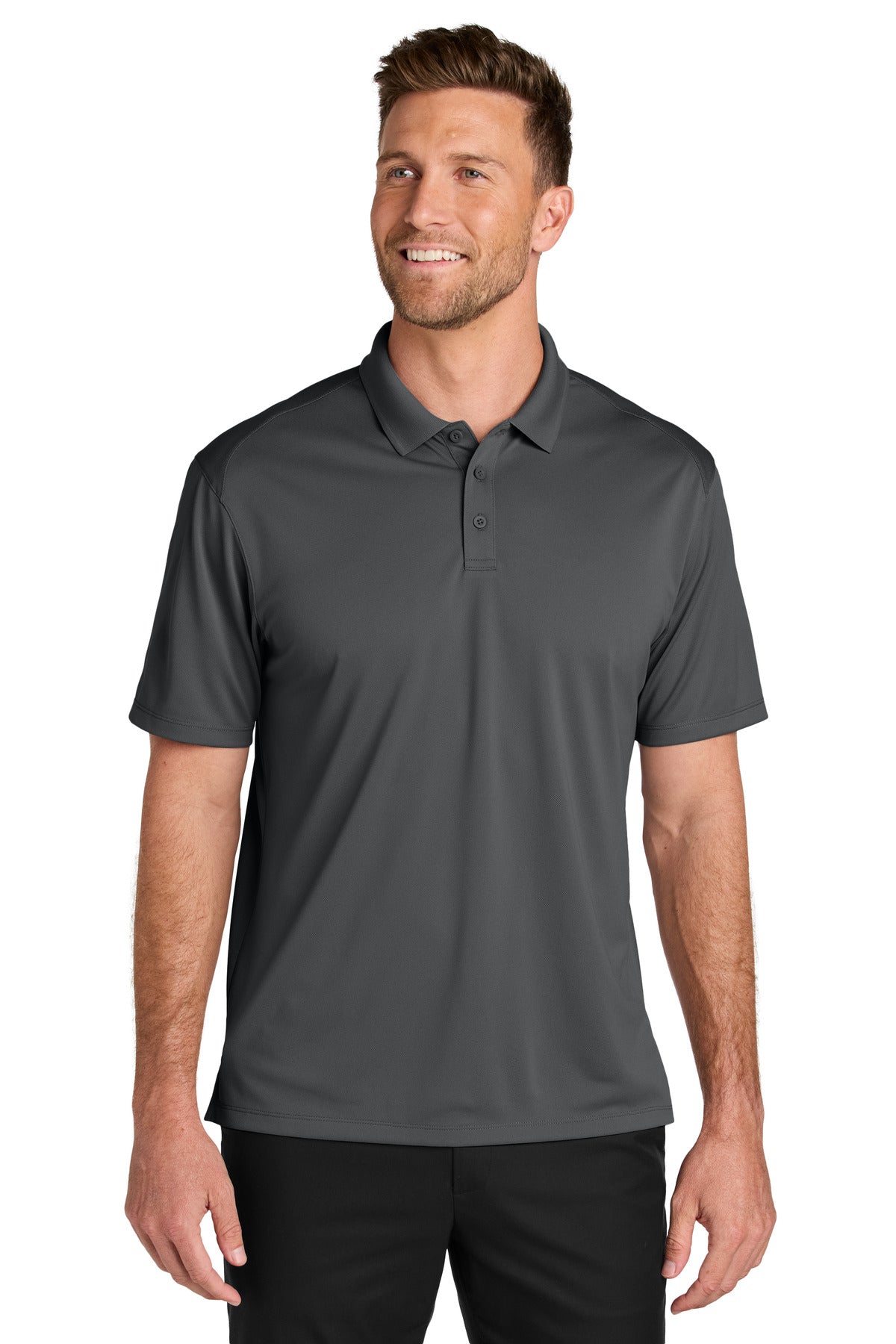 Port Authority Tall Wearever Performance Pique Polo TLK240 - EMBROIDERED