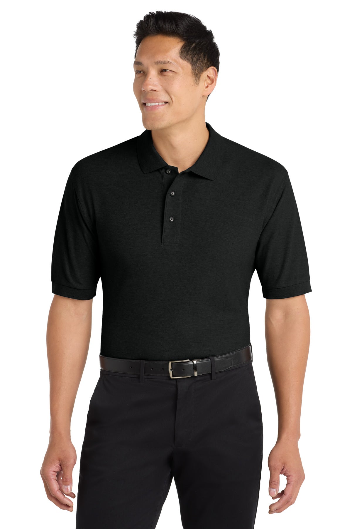Port Authority Tall Silk Touch‚ Polo.  TLK500 - EMBROIDERED