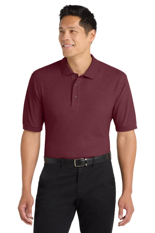 Port Authority Tall Silk Touch‚ Polo.  TLK500 - EMBROIDERED