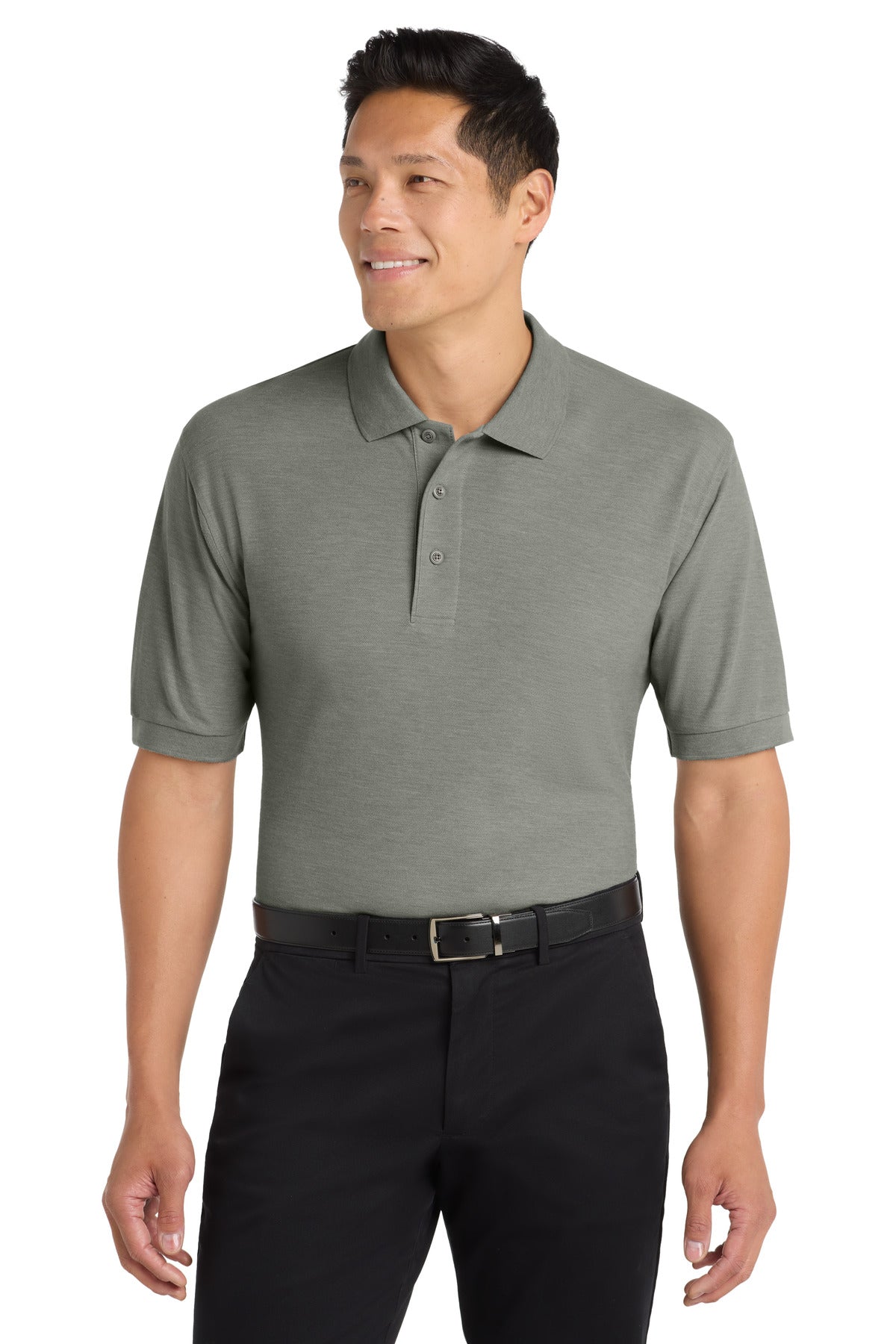 Port Authority Tall Silk Touch‚ Polo.  TLK500 - EMBROIDERED