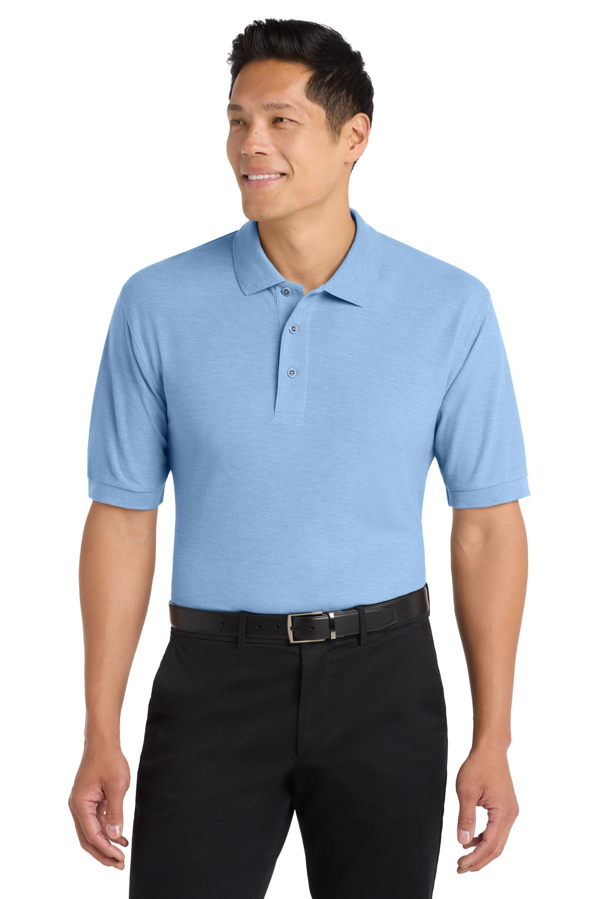 Port Authority Tall Silk Touch‚ Polo.  TLK500 - EMBROIDERED