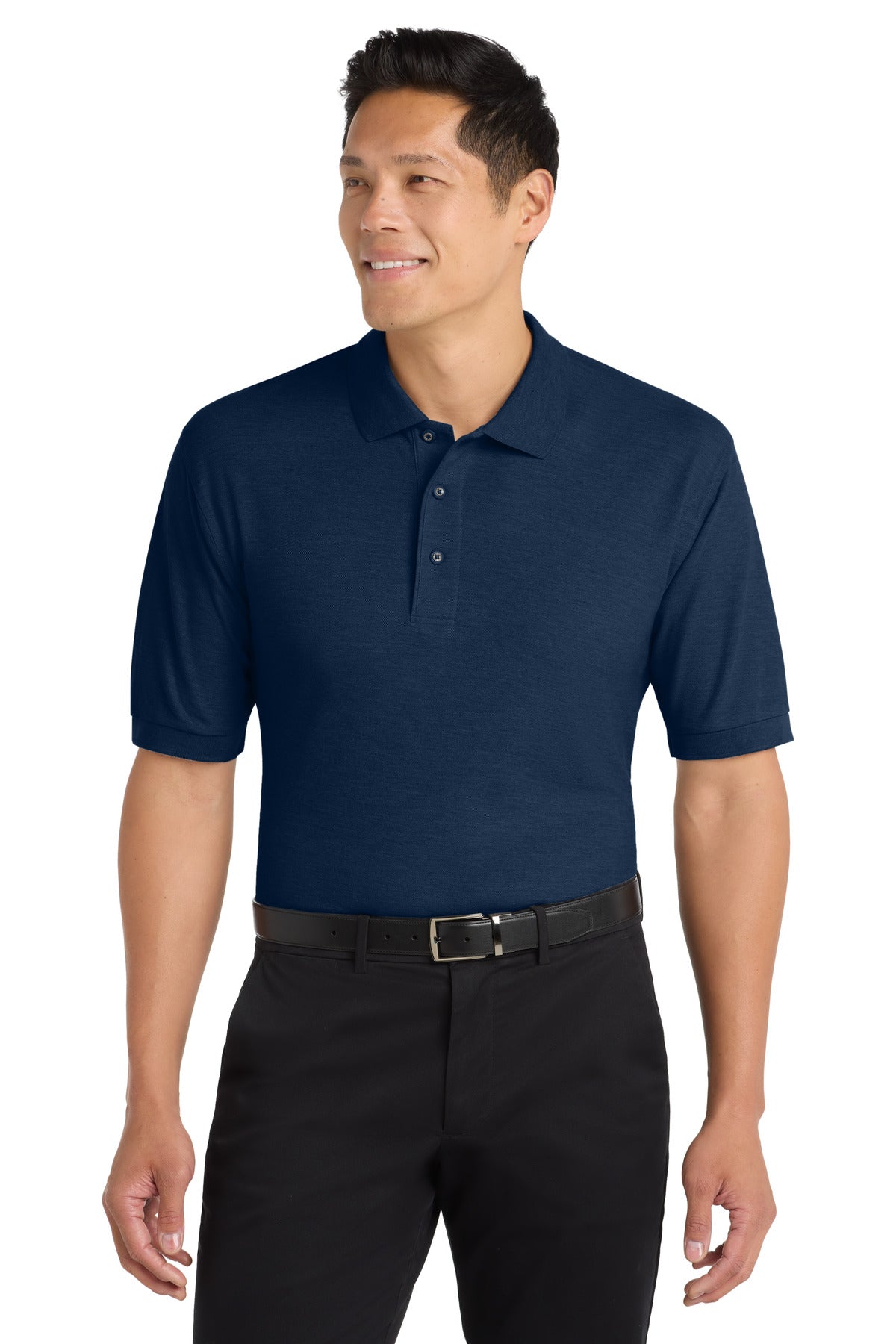Port Authority Tall Silk Touch‚ Polo.  TLK500 - EMBROIDERED