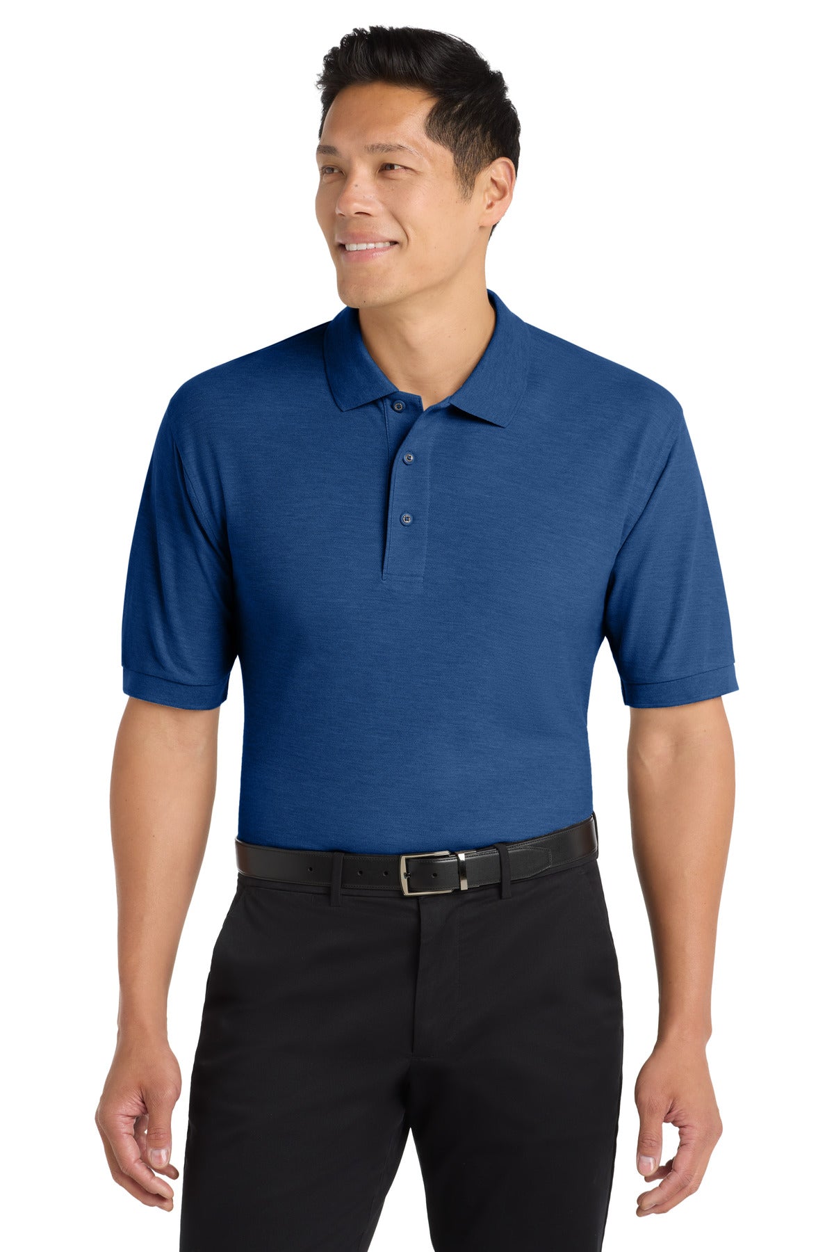 Port Authority Tall Silk Touch‚ Polo.  TLK500 - EMBROIDERED