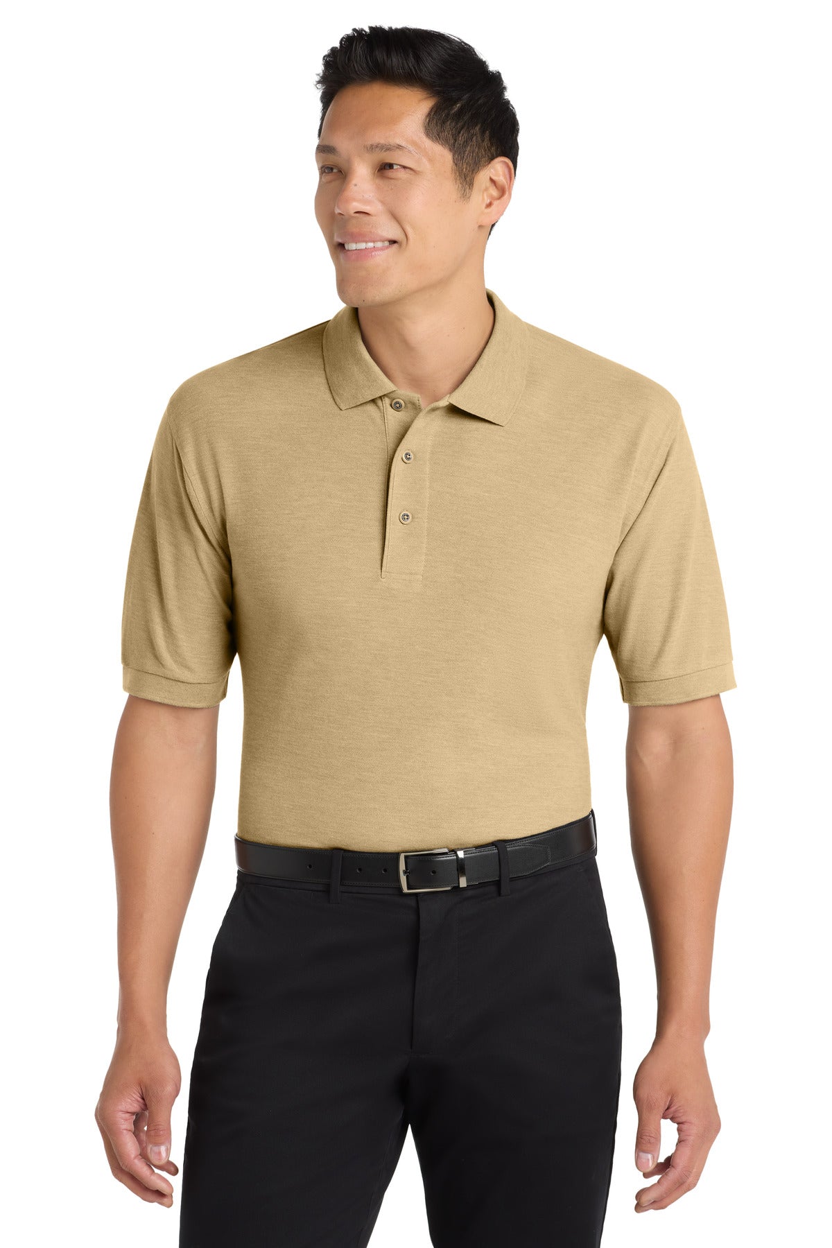 Port Authority Tall Silk Touch‚ Polo.  TLK500 - EMBROIDERED