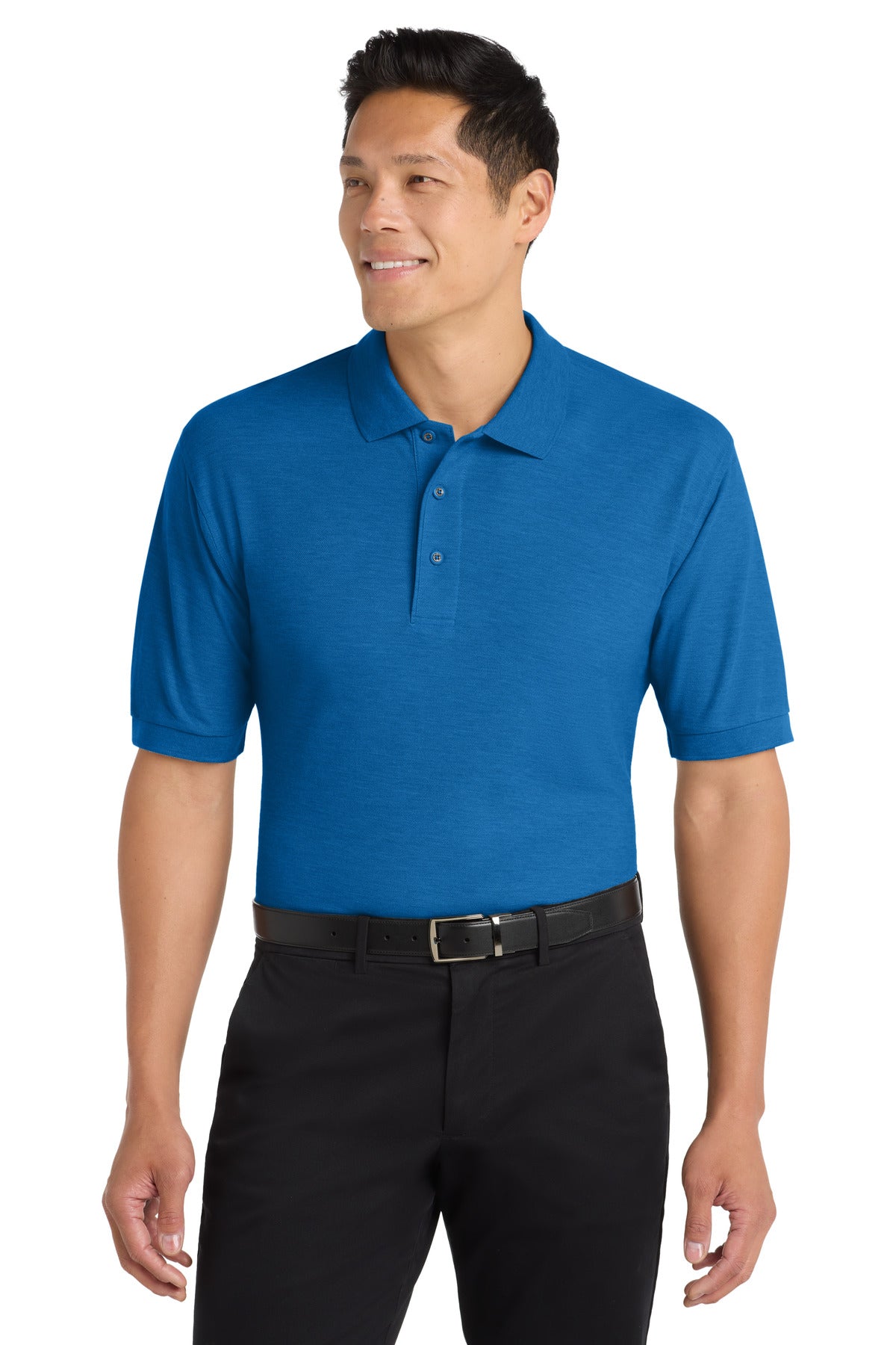 Port Authority Tall Silk Touch‚ Polo.  TLK500 - EMBROIDERED