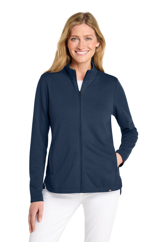 TravisMathew Women's Coveside Full-Zip TM1LD001 - EMBROIDERED