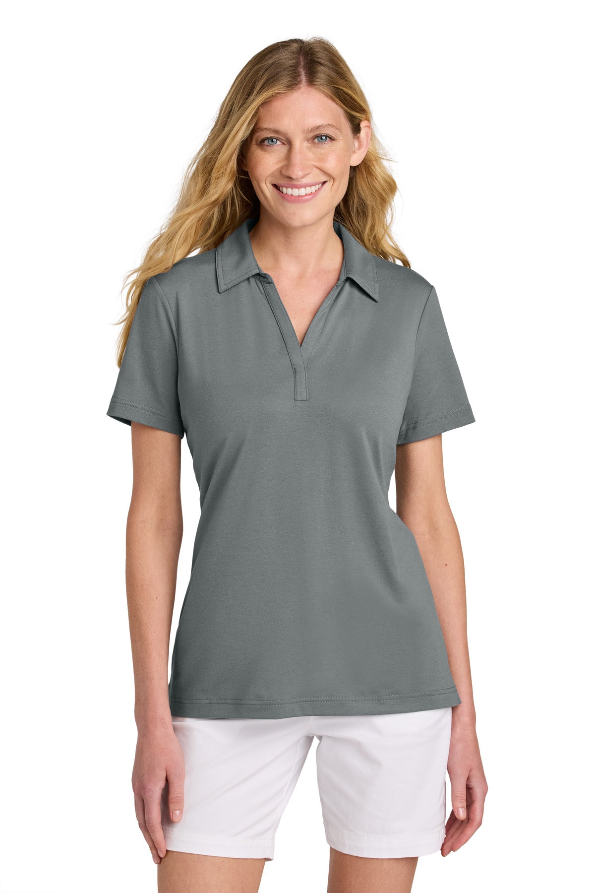 TravisMathew Women's Glenview Solid Polo TM1LF071 - EMBROIDERED