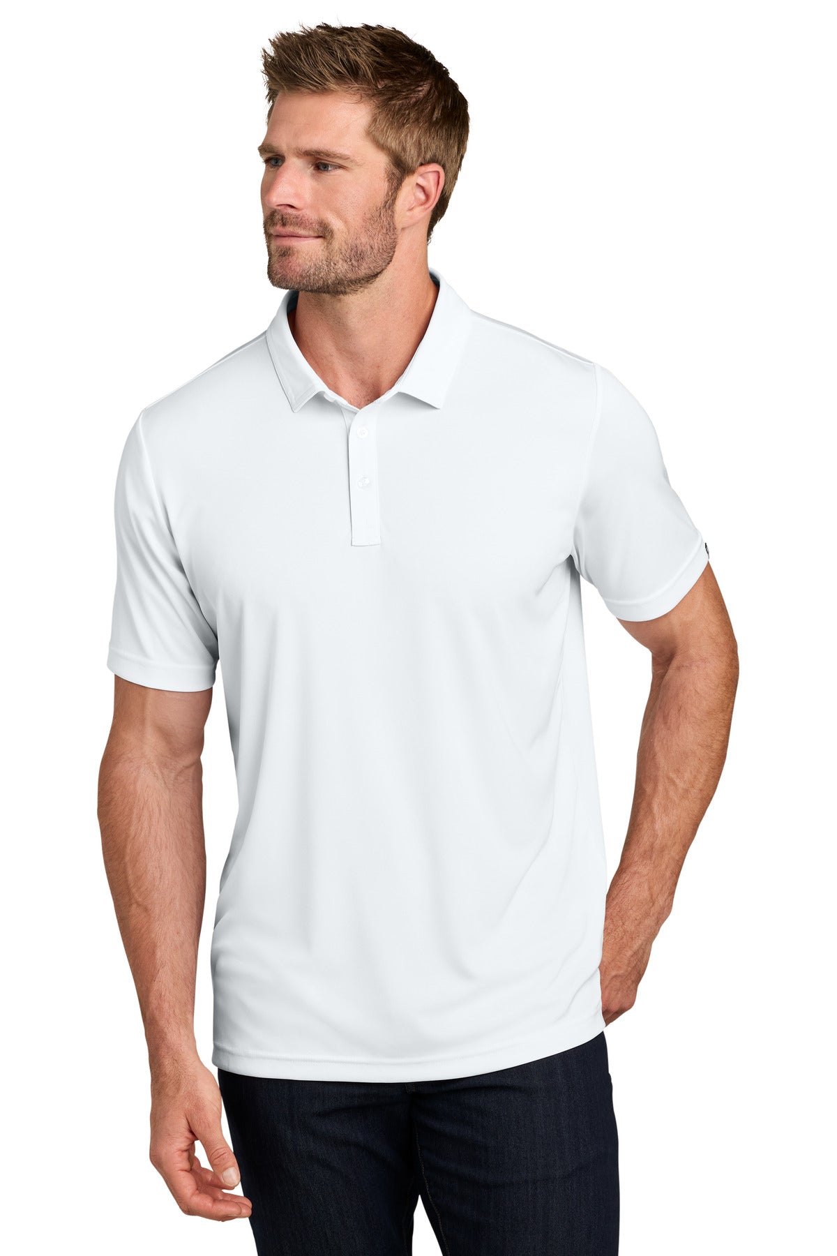TravisMathew Coto Performance Polo. TM1MU410 - EMBROIDERED