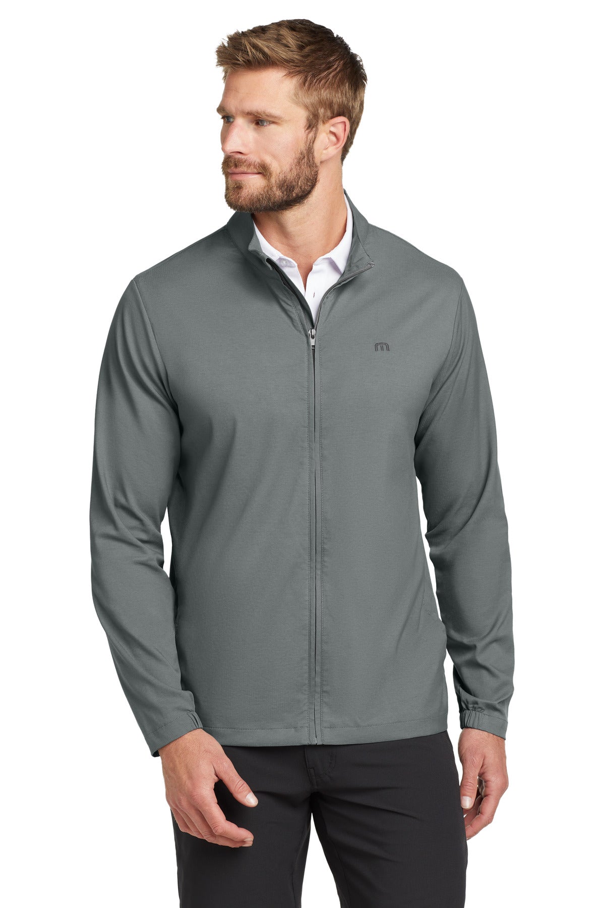TravisMathew Surfside Full-Zip Jacket. TM1MU422 - EMBROIDERED