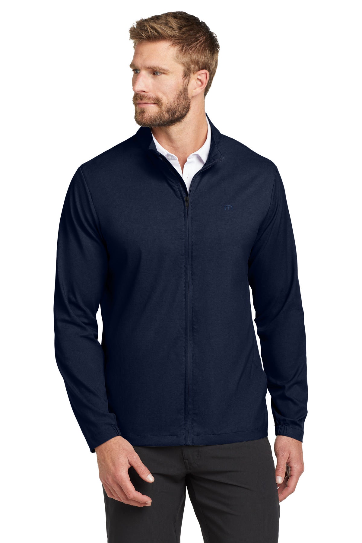 TravisMathew Surfside Full-Zip Jacket. TM1MU422 - EMBROIDERED