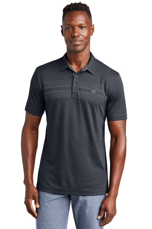 TravisMathew Monterey Chest Stripe Polo TM1MW450 - EMBROIDERED