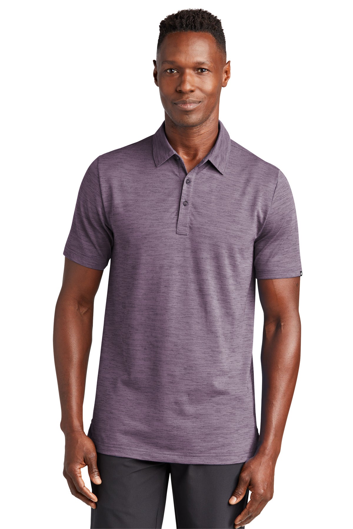 TravisMathew Auckland Slub Polo TM1MW451 - EMBROIDERED