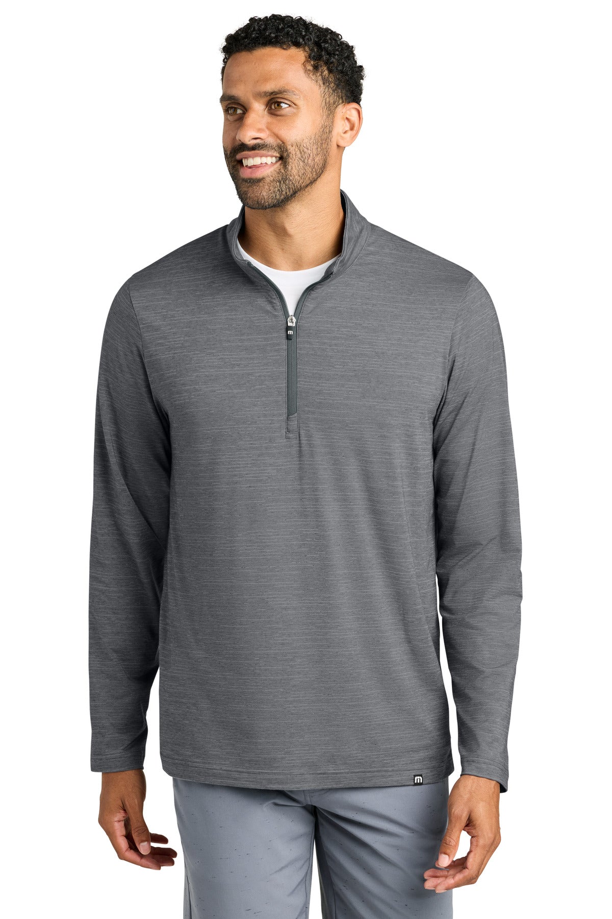 TravisMathew Crestview 1/4-Zip TM1MW452 - EMBROIDERED