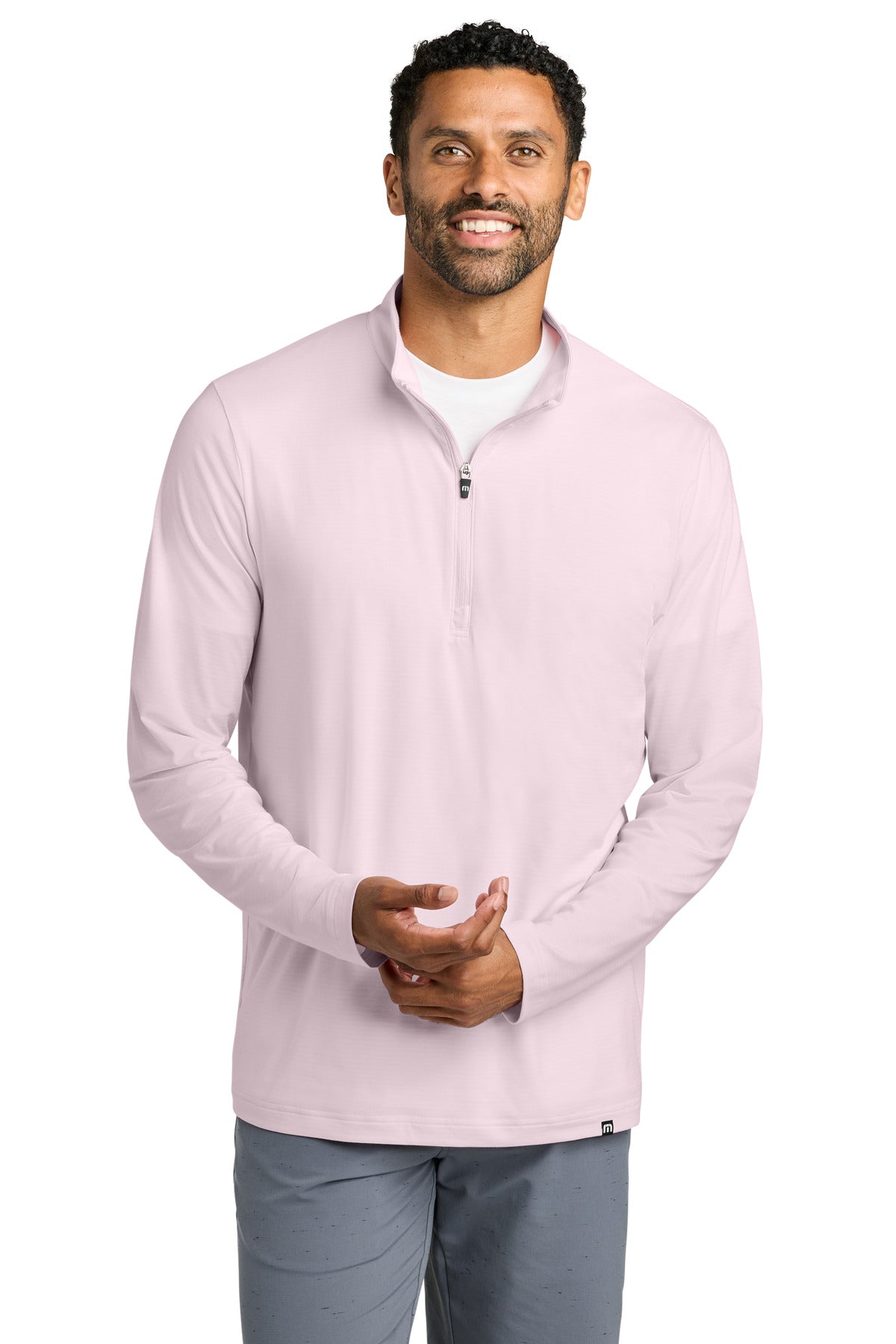 TravisMathew Crestview 1/4-Zip TM1MW452 - EMBROIDERED