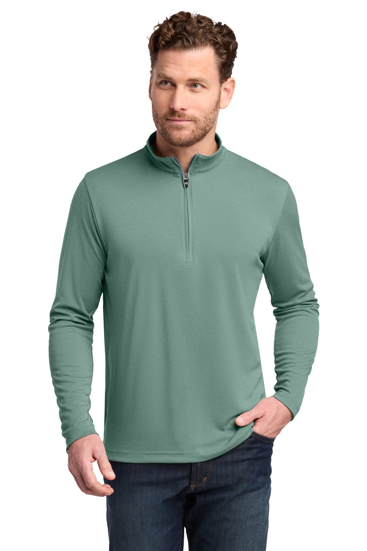 TravisMathew Coto Performance 1/4-Zip TM1MY397 - EMBROIDERED