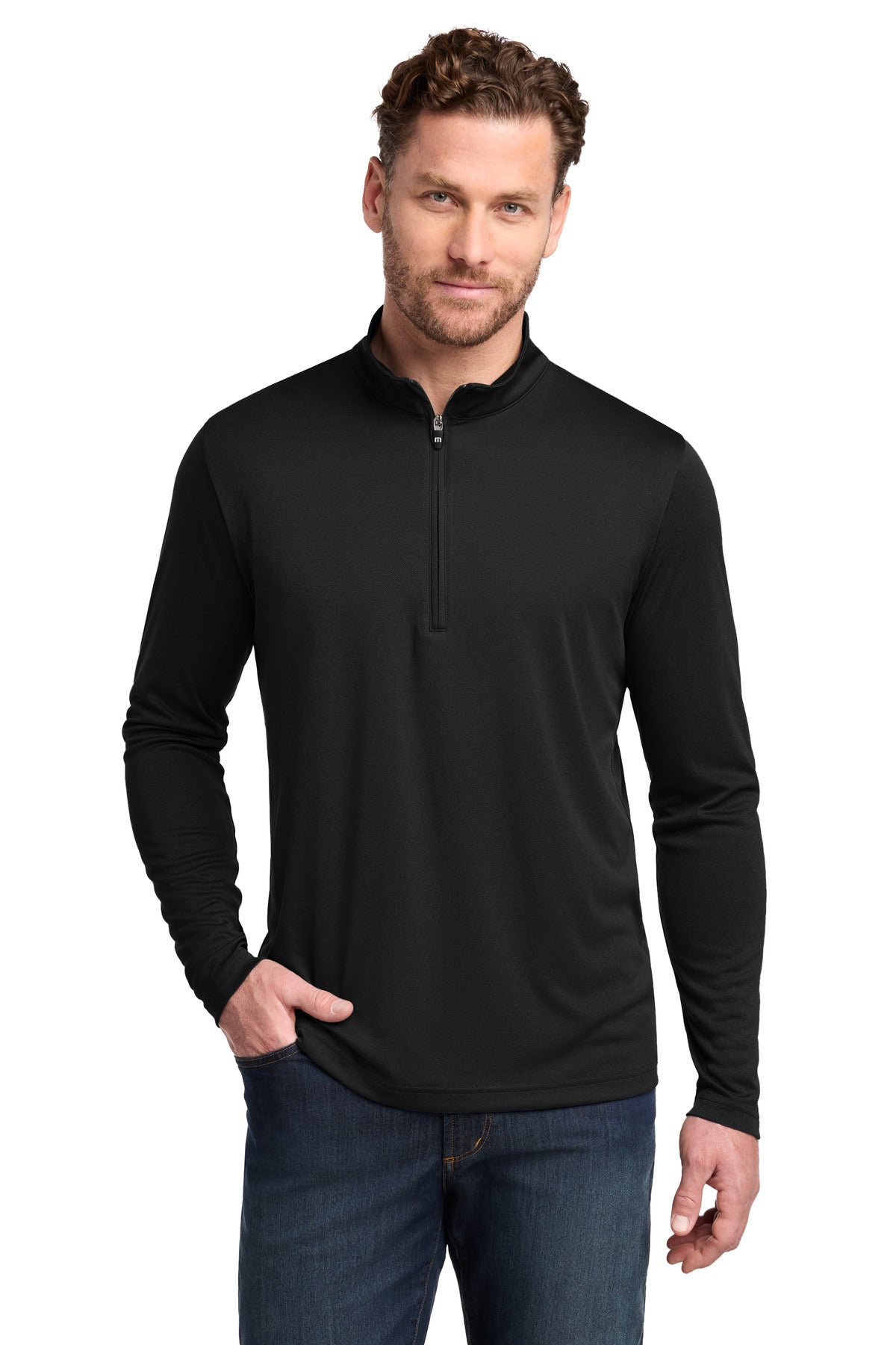 TravisMathew Coto Performance 1/4-Zip TM1MY397 - EMBROIDERED