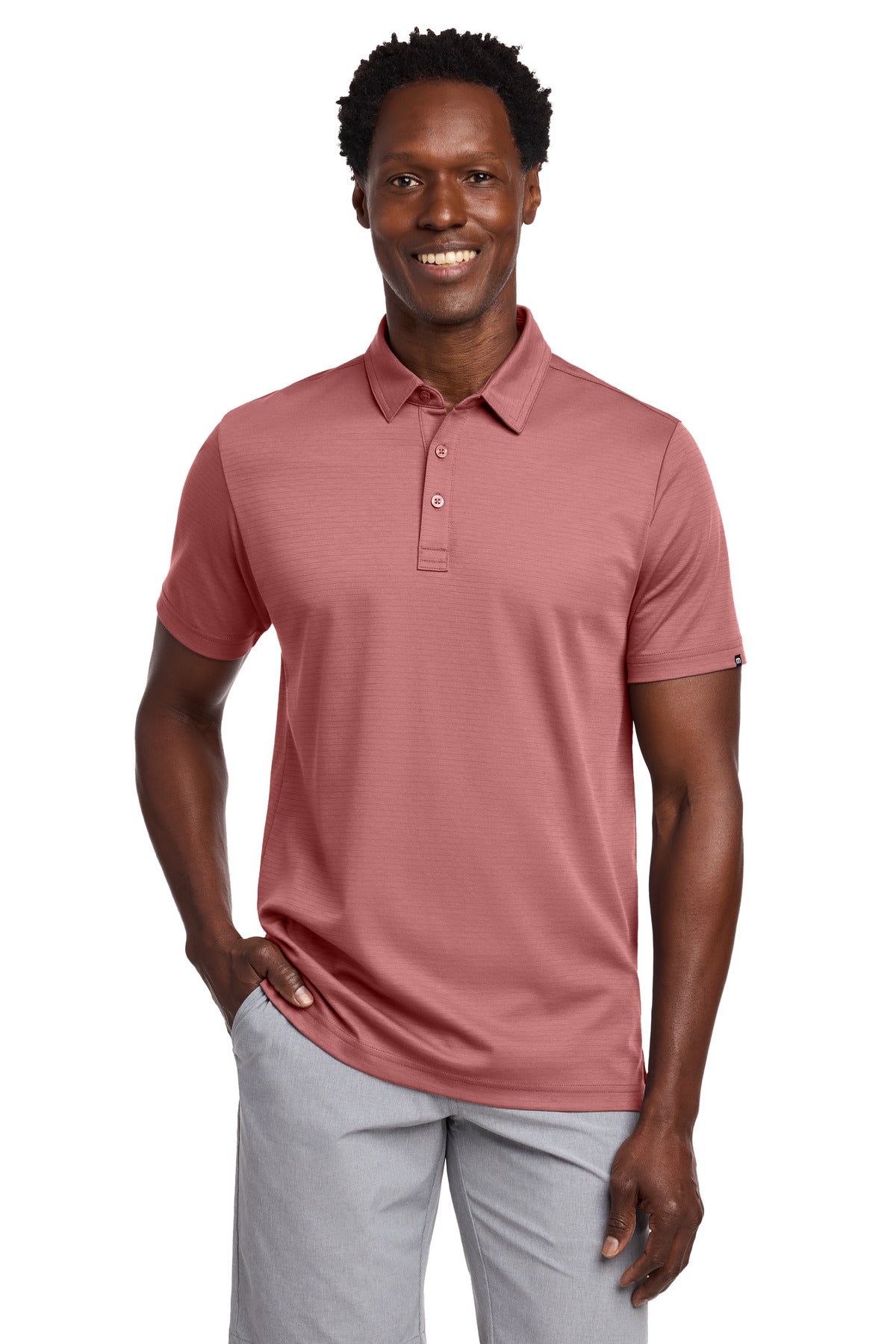 TravisMathew Bayfront Solid Polo TM1MY399 - EMBROIDERED