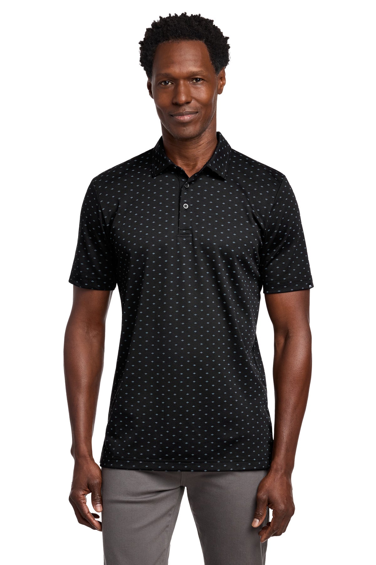 TravisMathew Oceanside Geo Polo TM1MY403 - EMBROIDERED