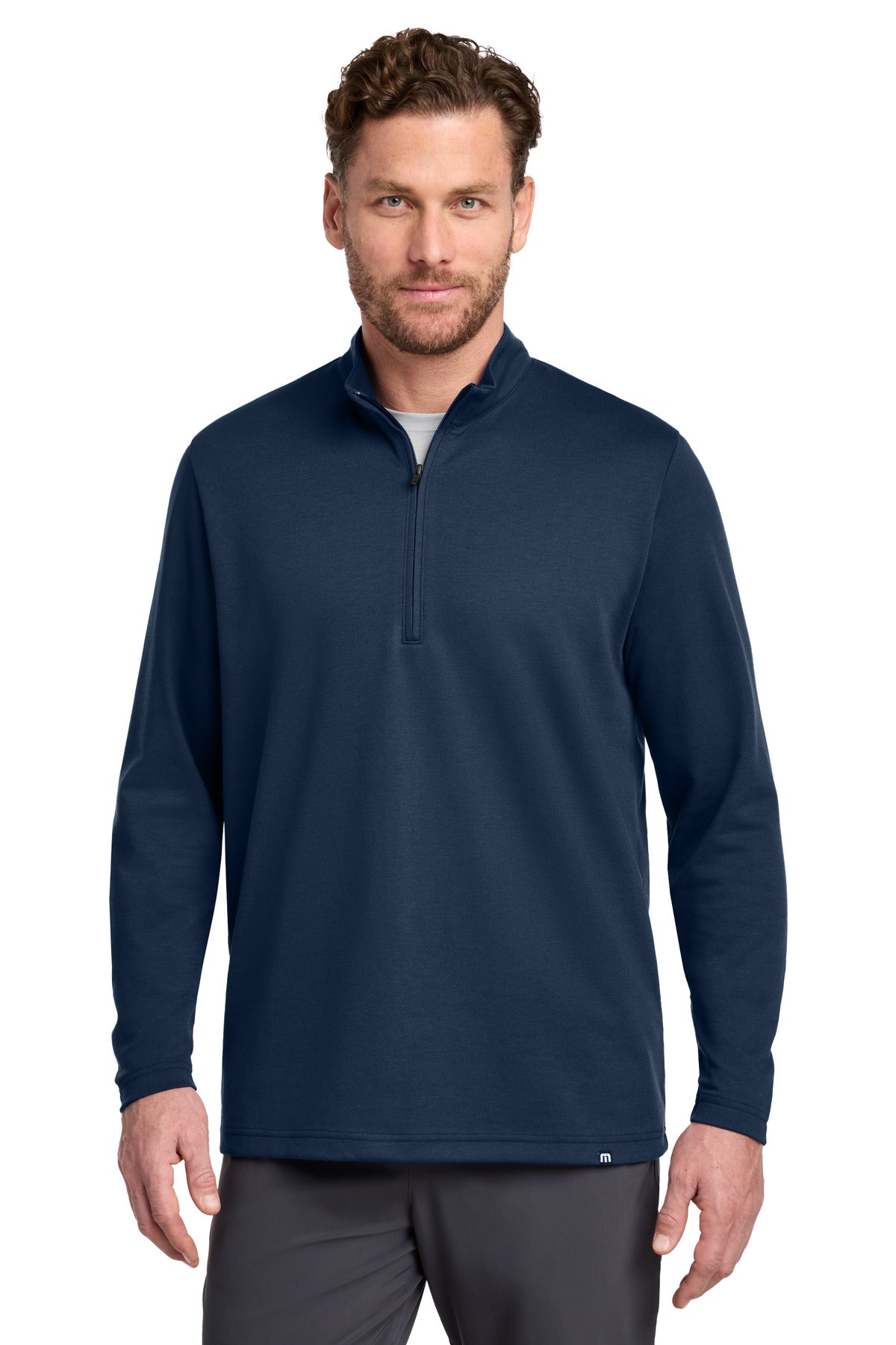 TravisMathew Coveside 1/4-Zip TM1MZ339 - EMBROIDERED
