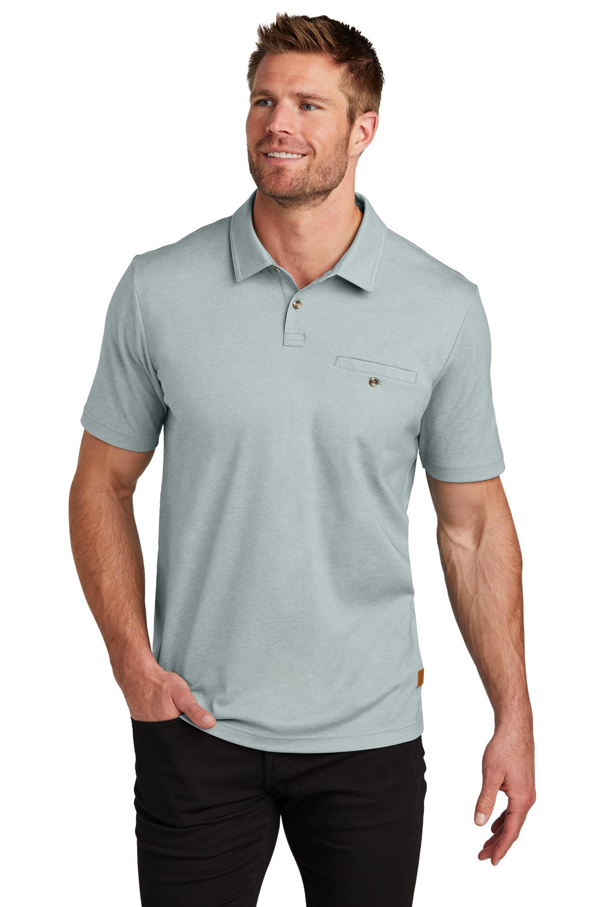 TravisMathew Sunsetters Pocket Polo TM1MZ344 - EMBROIDERED