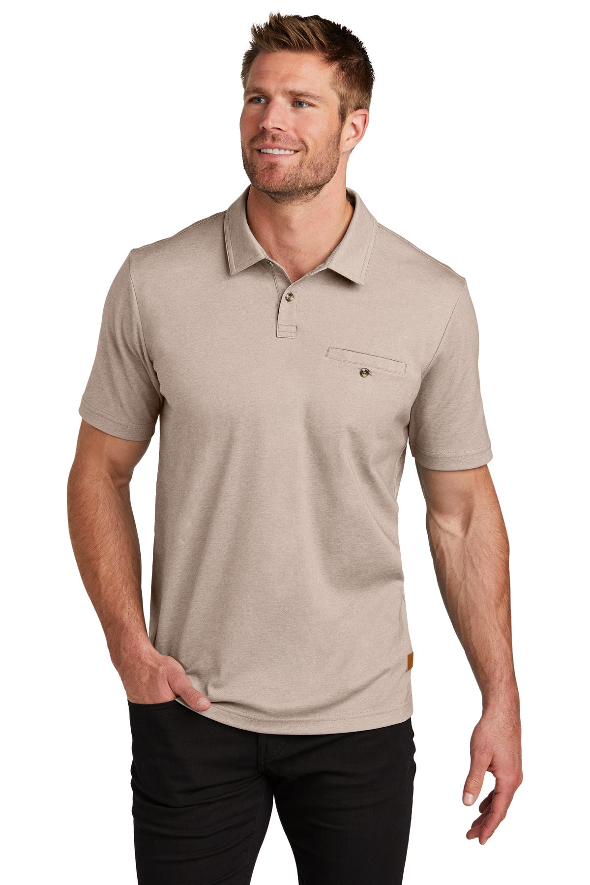 TravisMathew Sunsetters Pocket Polo TM1MZ344 - EMBROIDERED