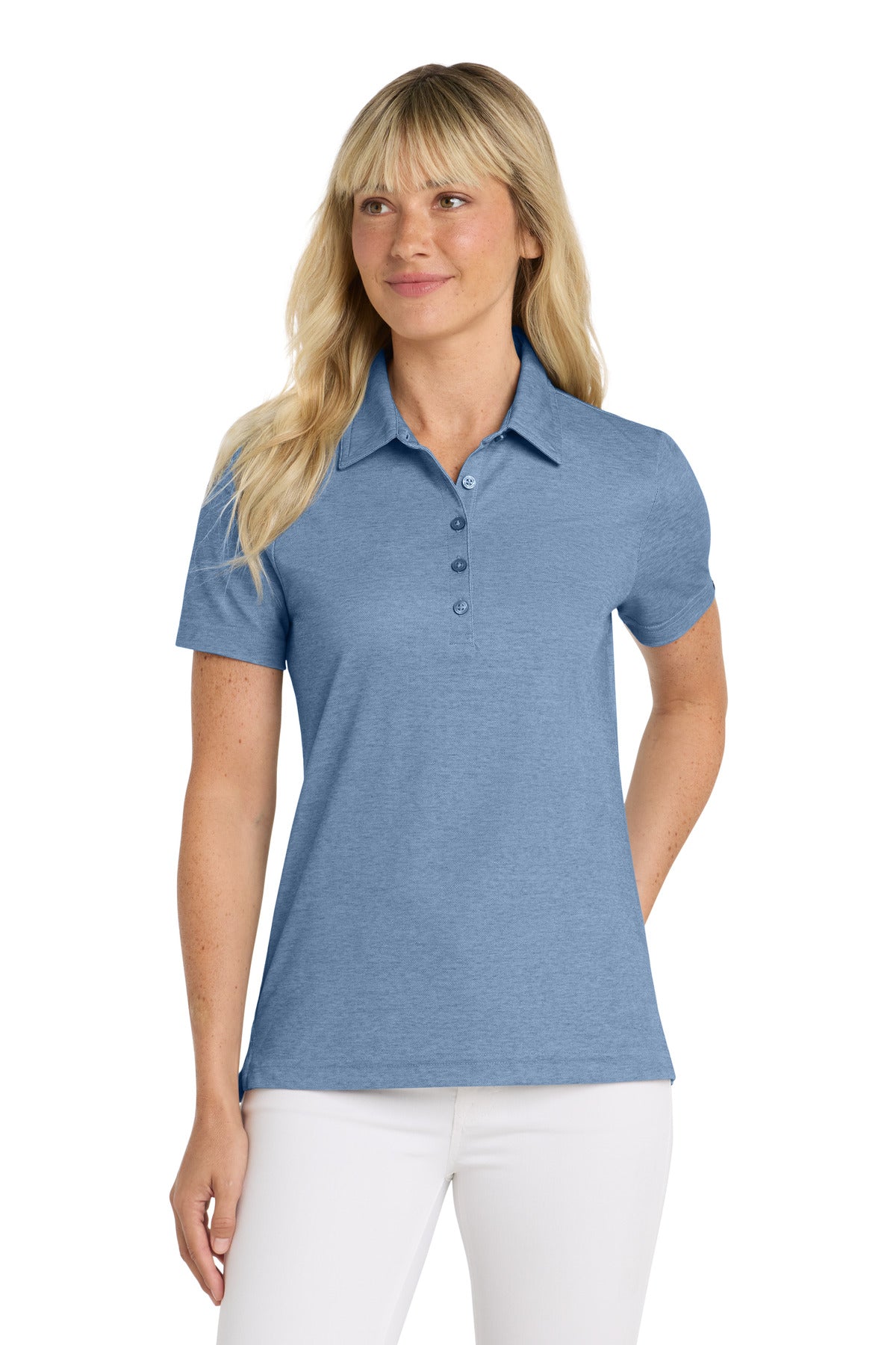 TravisMathew Women's Oceanside Heather Polo TM1WW002 - EMBROIDERED