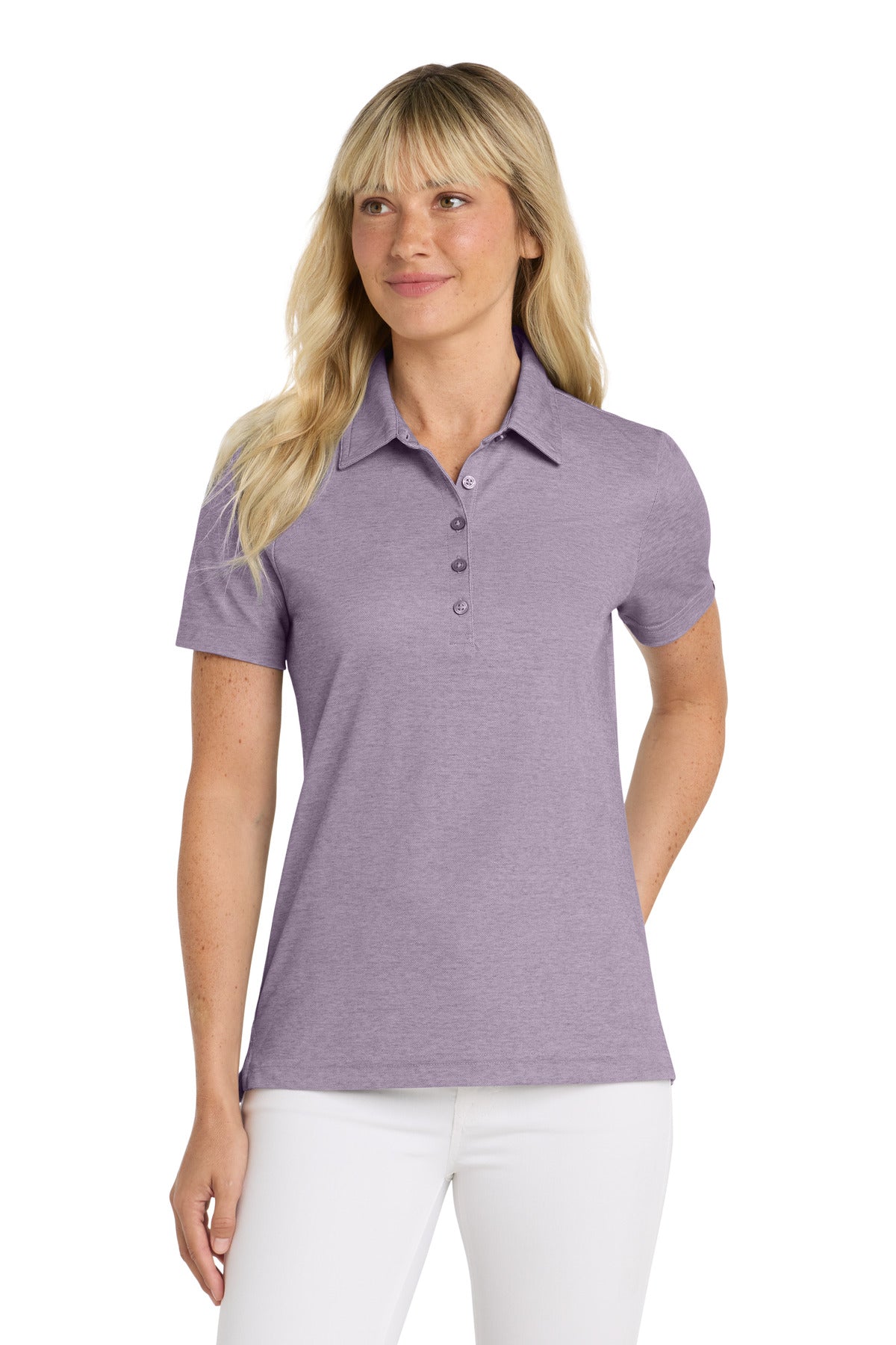 TravisMathew Women's Oceanside Heather Polo TM1WW002 - EMBROIDERED