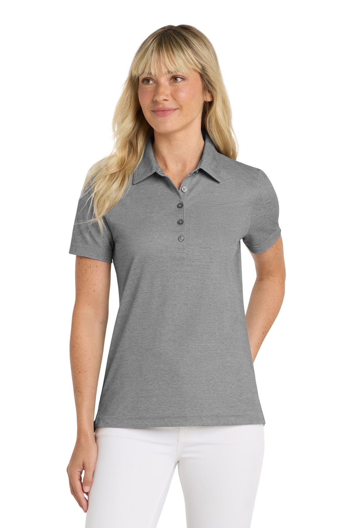TravisMathew Women's Oceanside Heather Polo TM1WW002 - EMBROIDERED