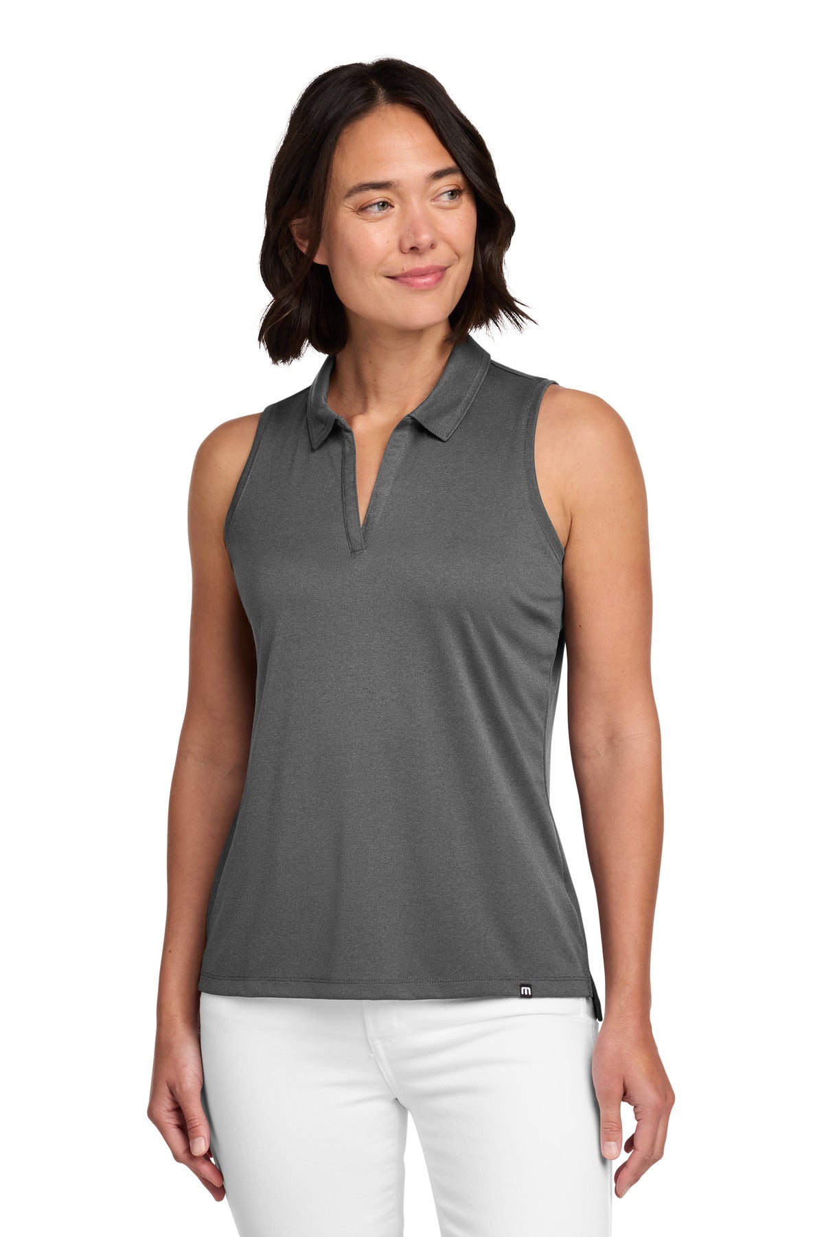 TravisMathew Women's Coto Performance Sleeveless Polo TM1WX001 - EMBROIDERED