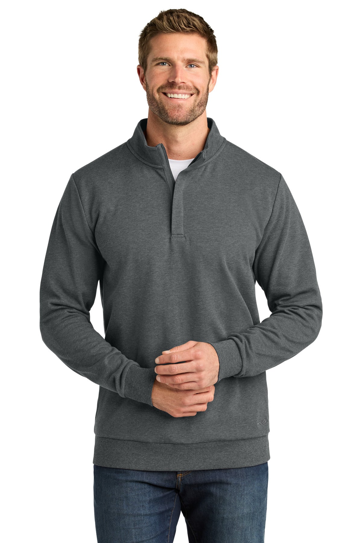 TravisMathew Ocean Villa 1/4-Zip TMA41421 - EMBROIDERED