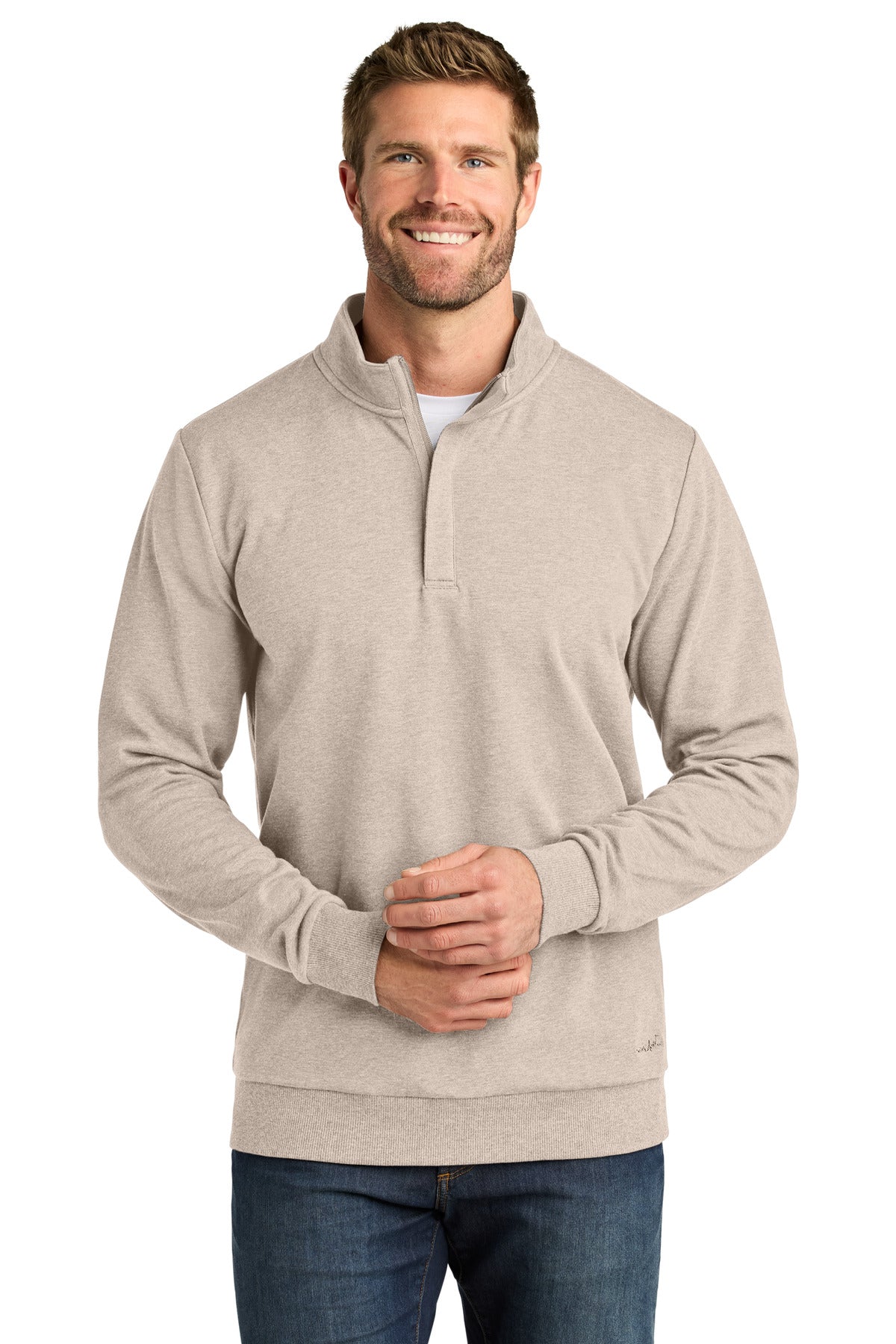 TravisMathew Ocean Villa 1/4-Zip TMA41421 - EMBROIDERED
