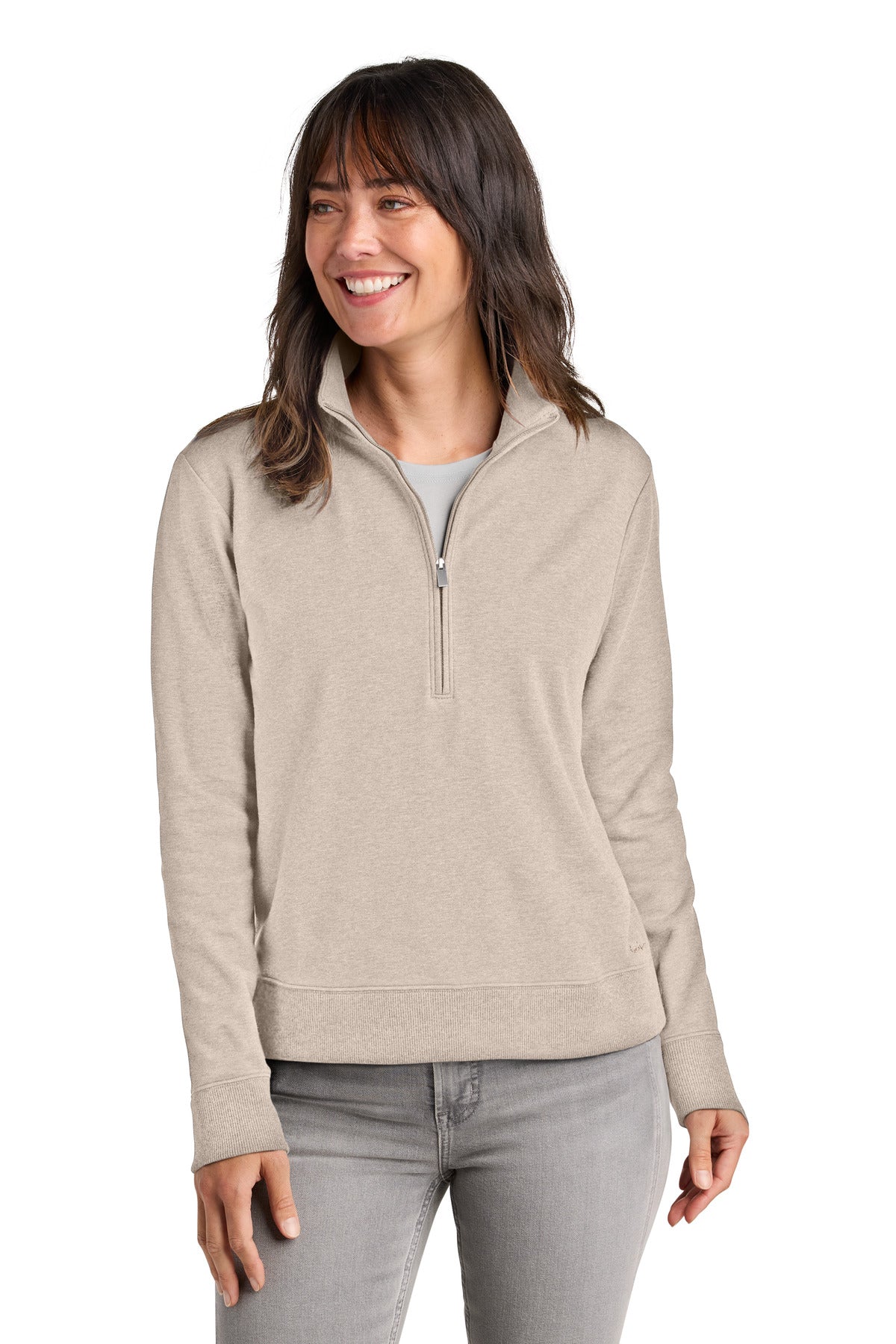 TravisMathew Women's Ocean Villa 1/4-Zip TMA41428 - EMBROIDERED