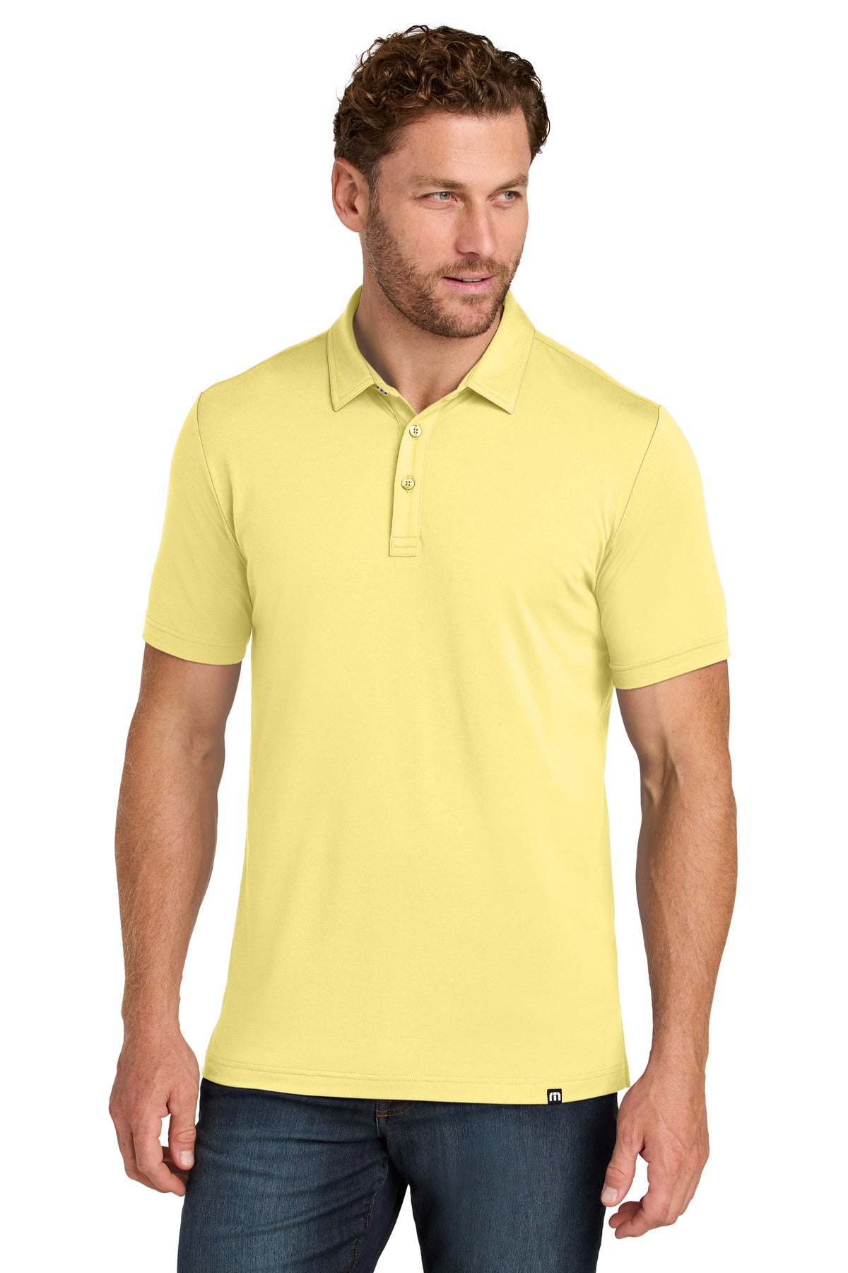 TravisMathew Glenview Solid Polo TMA41461 - EMBROIDERED