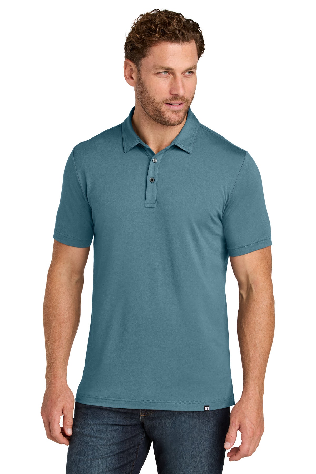 TravisMathew Glenview Solid Polo TMA41461 - EMBROIDERED