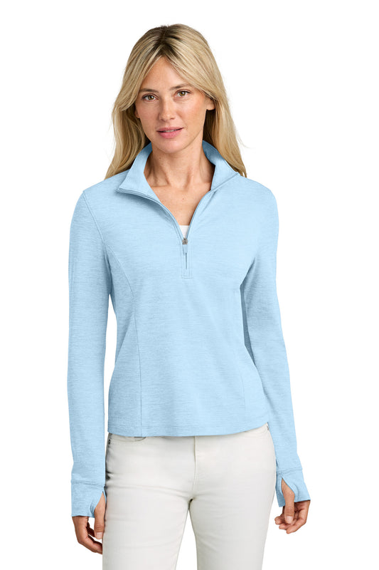 TravisMathew Women's Onward 1/2-Zip TMA42778 - EMBROIDERED