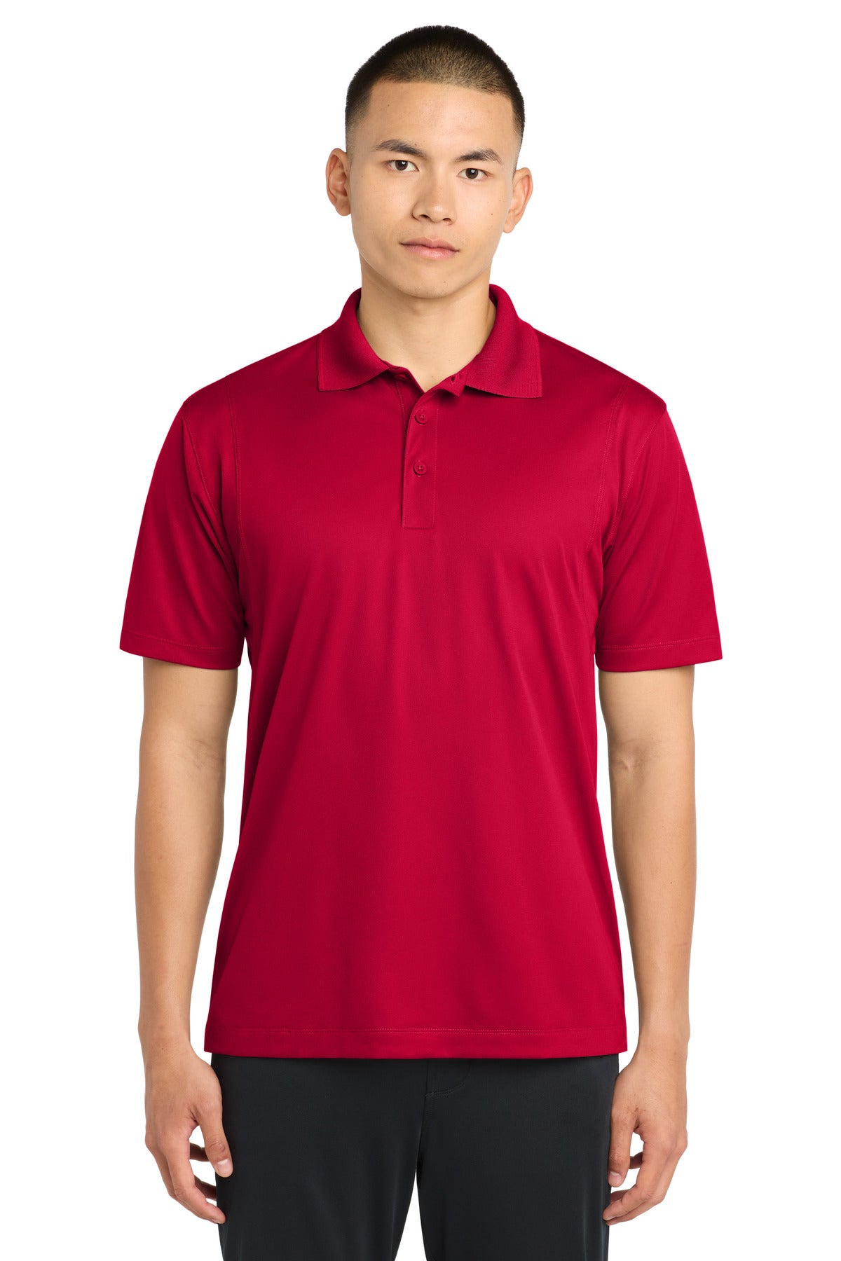 Sport-Tek Tall Micropique Sport-Wick Polo. TST650 - EMBROIDERED